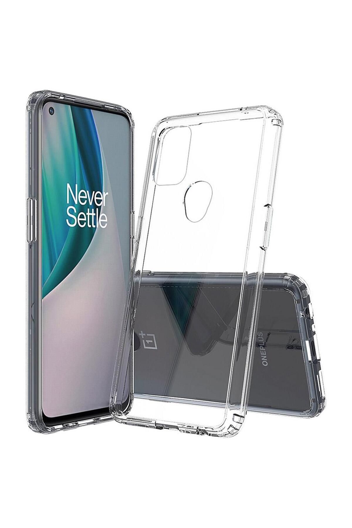 Tılsım Tekno OnePlus Nord N10 5G Kılıf Kamera Korumalı Silikon Rubber Arka Kapak