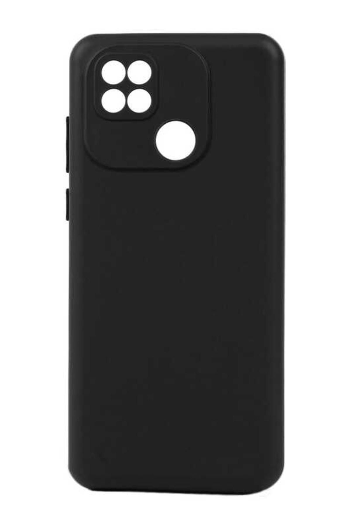 Tılsım Tekno Xiaomi Redmi 10A Kılıf Kamera Korumalı Silikon Rubber Arka Kapak