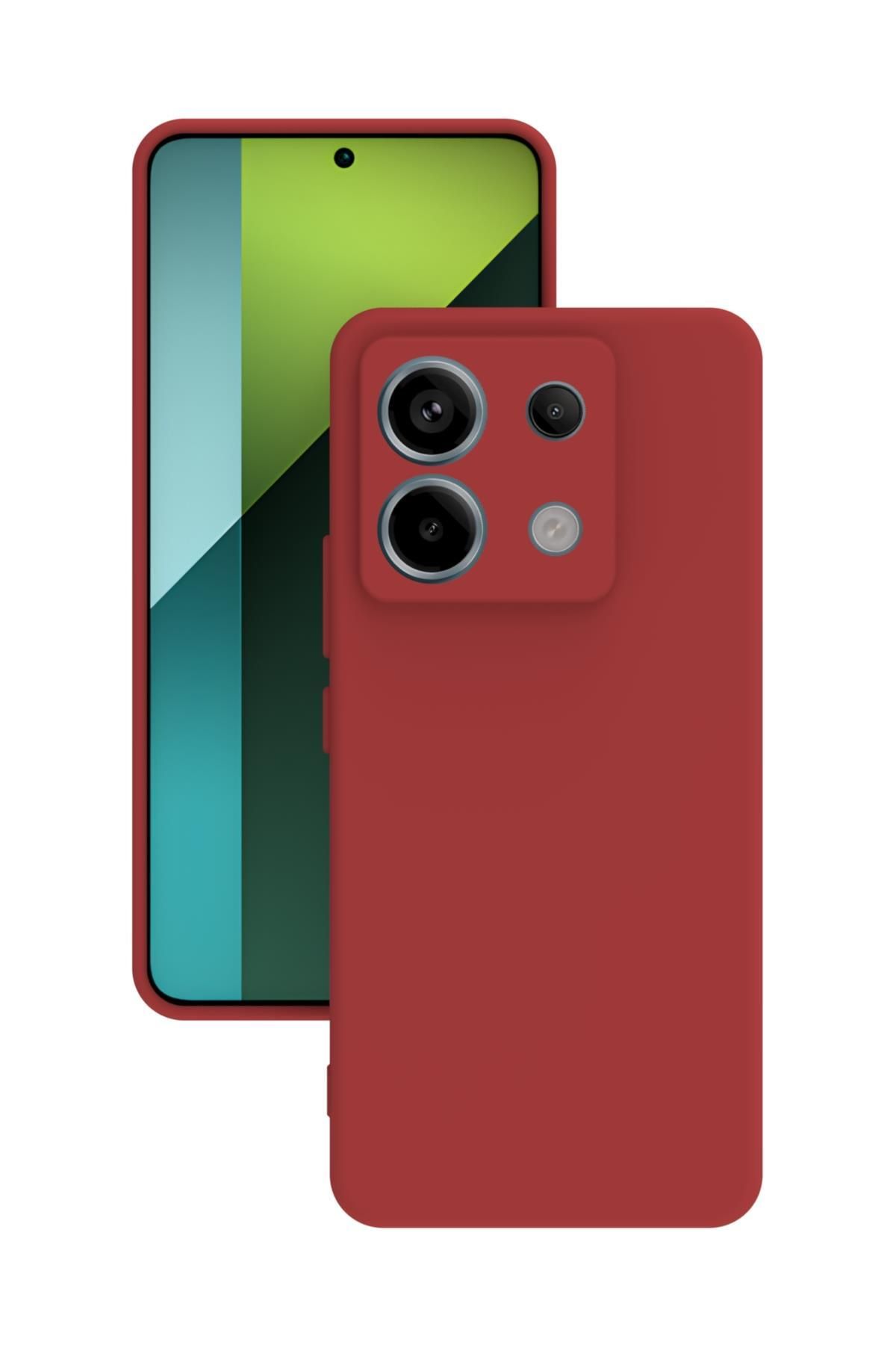 Tılsım Tekno Xiaomi Redmi Note 13 Pro 5G Kılıf Kamera Korumalı Silikon Rubber Arka Kapak