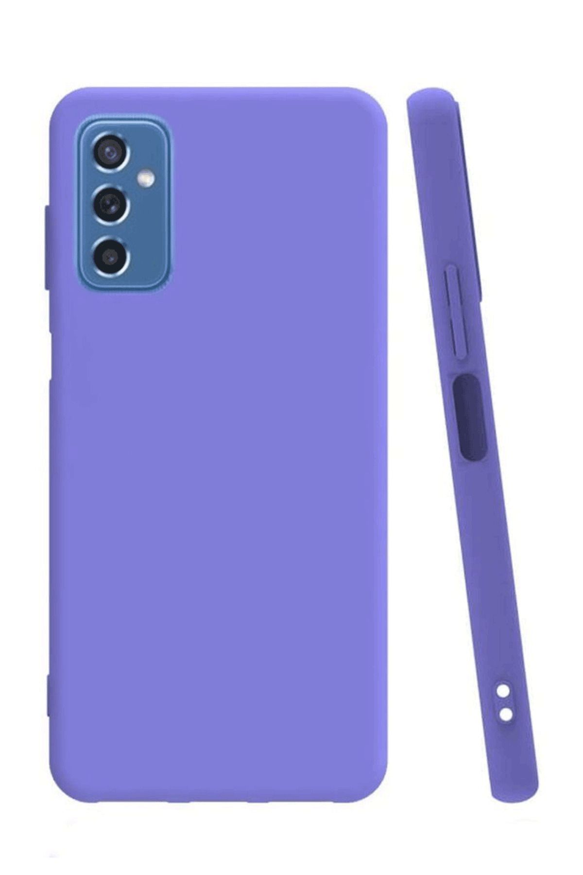 Tılsım Tekno Samsung Galaxy M52 5G Kılıf Kamera Korumalı Silikon Rubber Arka Kapak