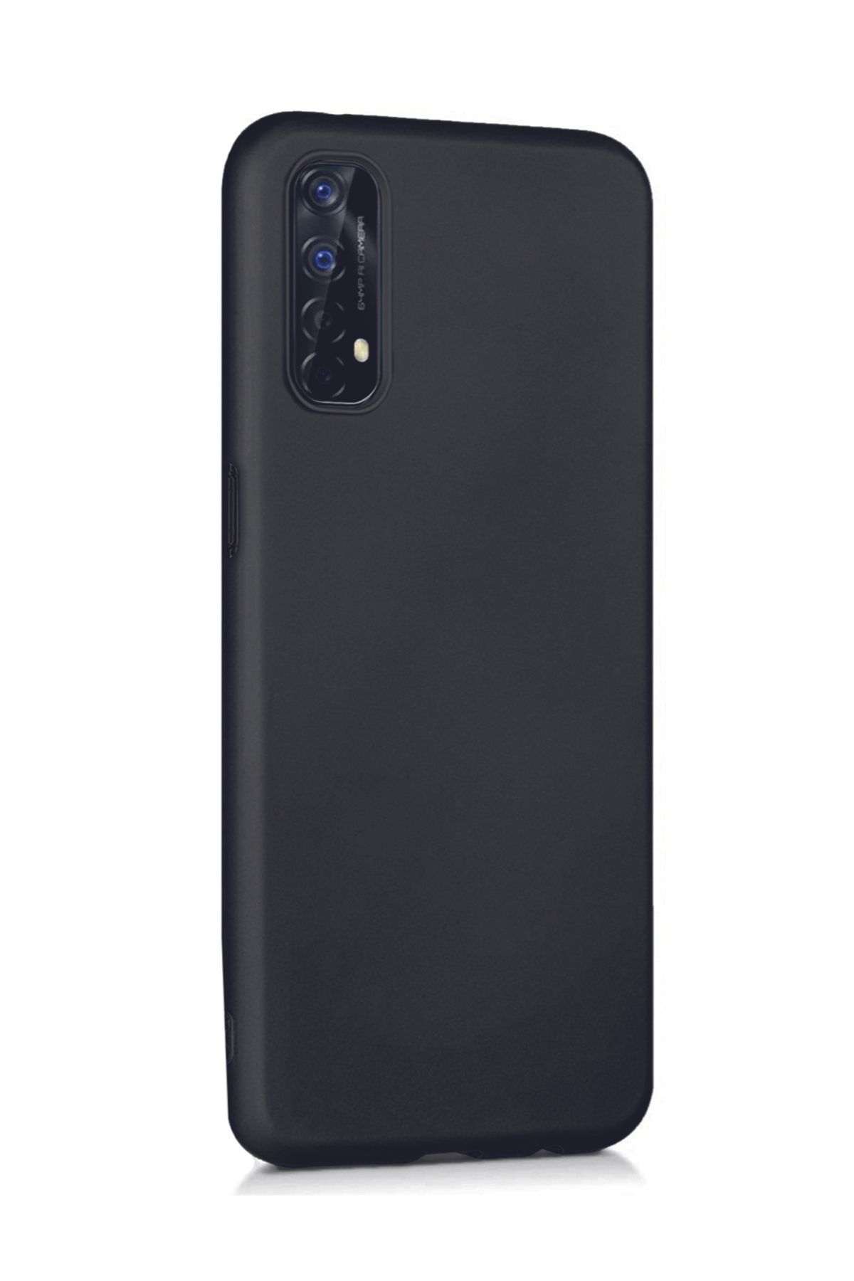 Tılsım Tekno Realme 7 Kılıf Kamera Korumalı Silikon Rubber Arka Kapak