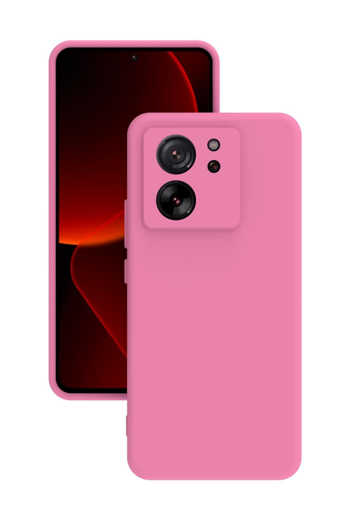Tılsım Tekno Xiaomi Mi 13T Kılıf Kamera Korumalı Silikon Rubber Arka Kapak