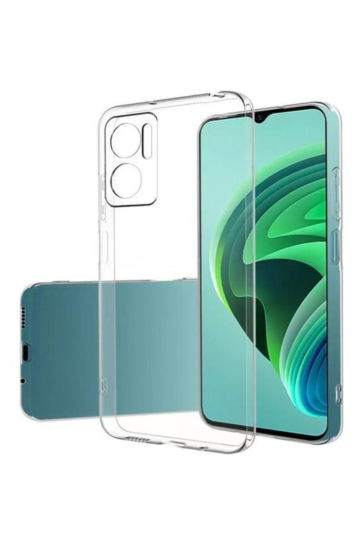 Tılsım Tekno Xiaomi Redmi Note 11E Kılıf Kamera Korumalı Silikon Rubber Arka Kapak