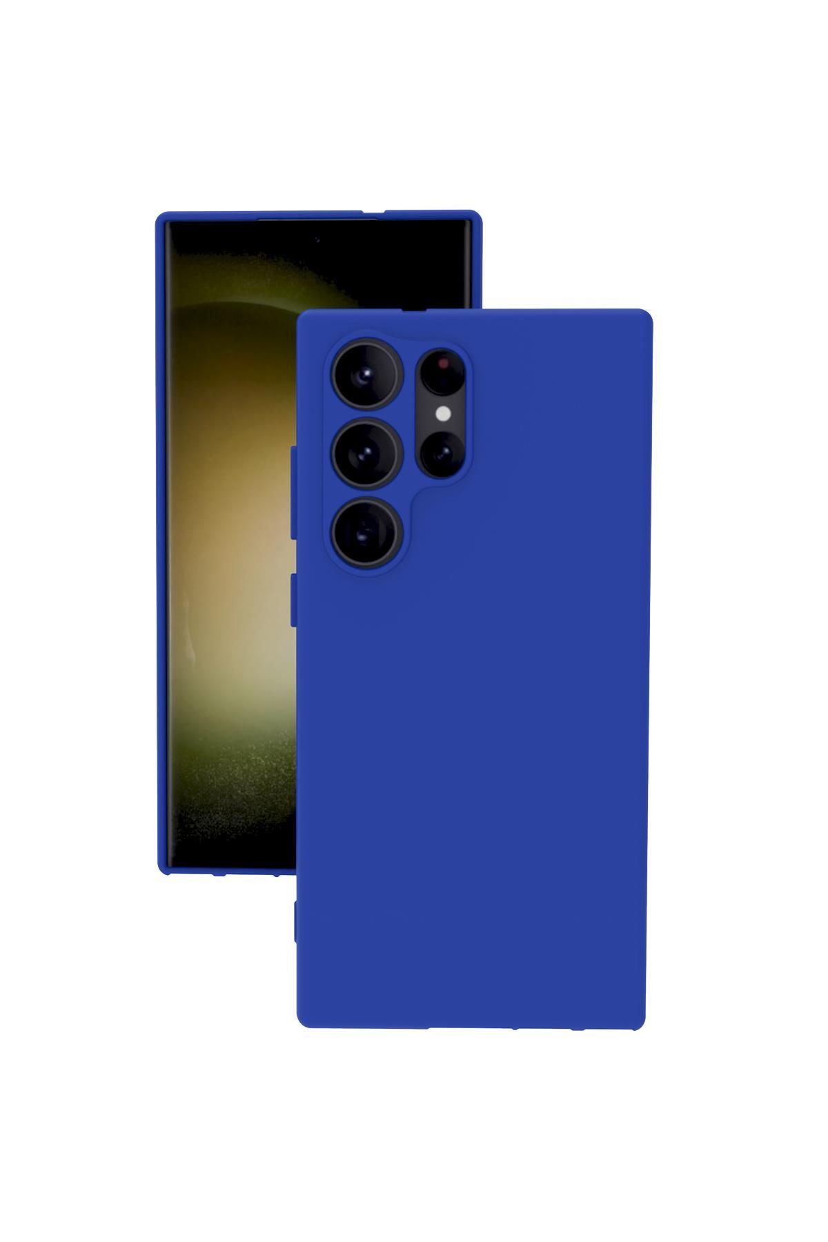 Tılsım Tekno Samsung Galaxy S23 Ultra Kılıf Kamera Korumalı Silikon Rubber Arka Kapak