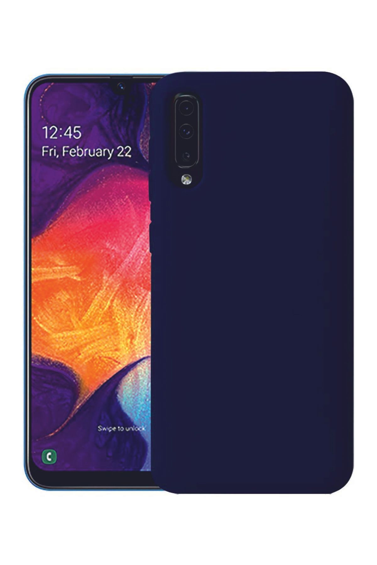 Tılsım Tekno Samsung Galaxy A70s Kılıf Kamera Korumalı Silikon Rubber Arka Kapak