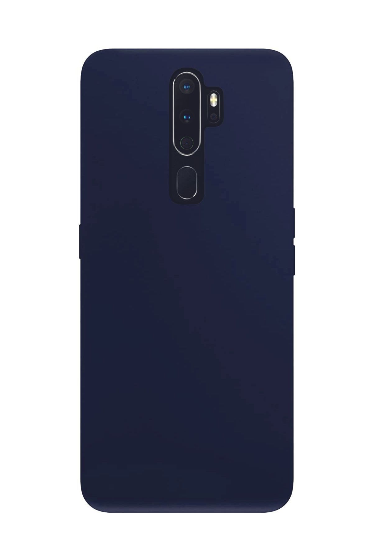 Tılsım Tekno Oppo A5 2020 Kılıf Kamera Korumalı Silikon Rubber Arka Kapak