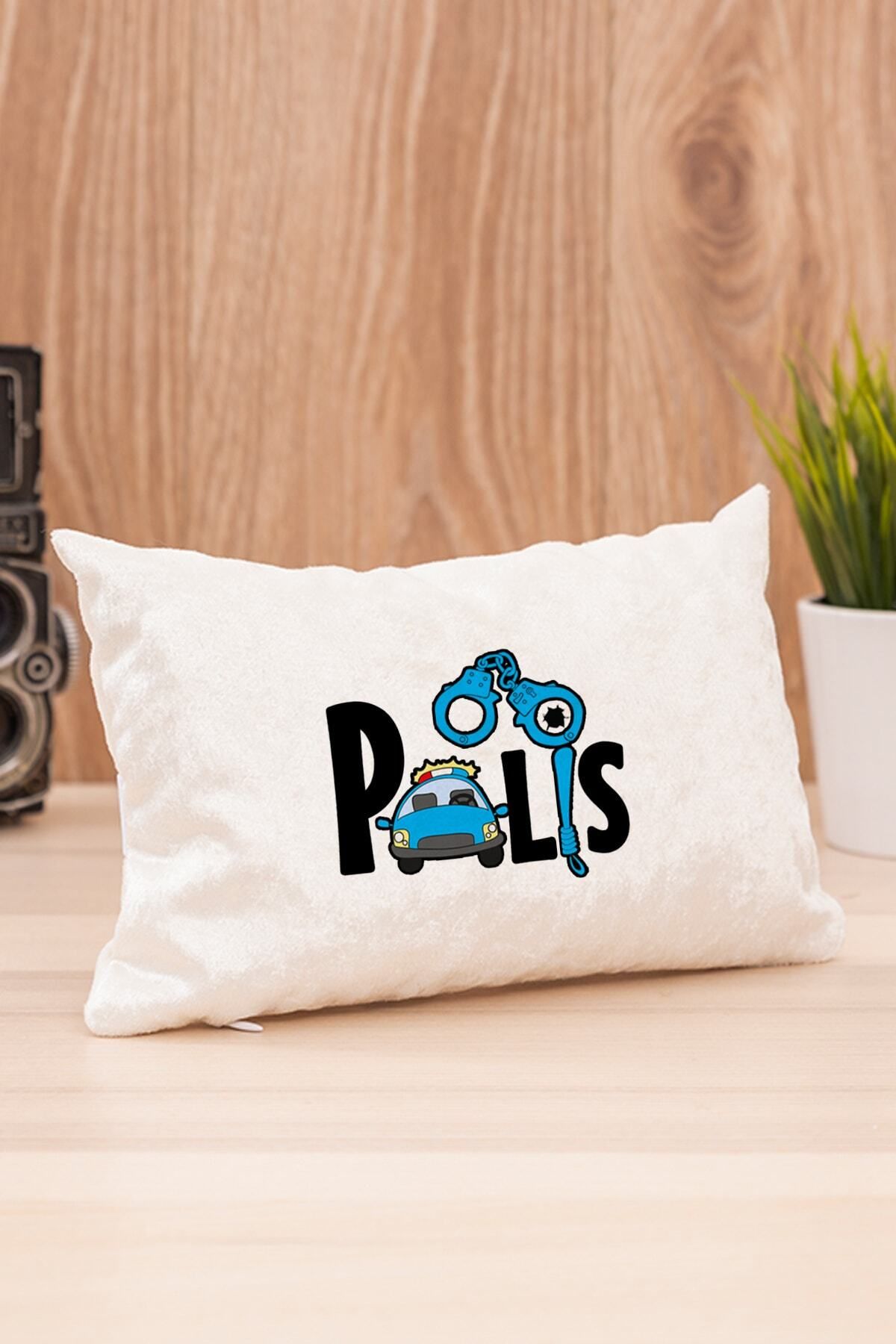 teknotrust Polis Temalı Araç Boyun Yastığı, Konfor ve Destek Sağlar