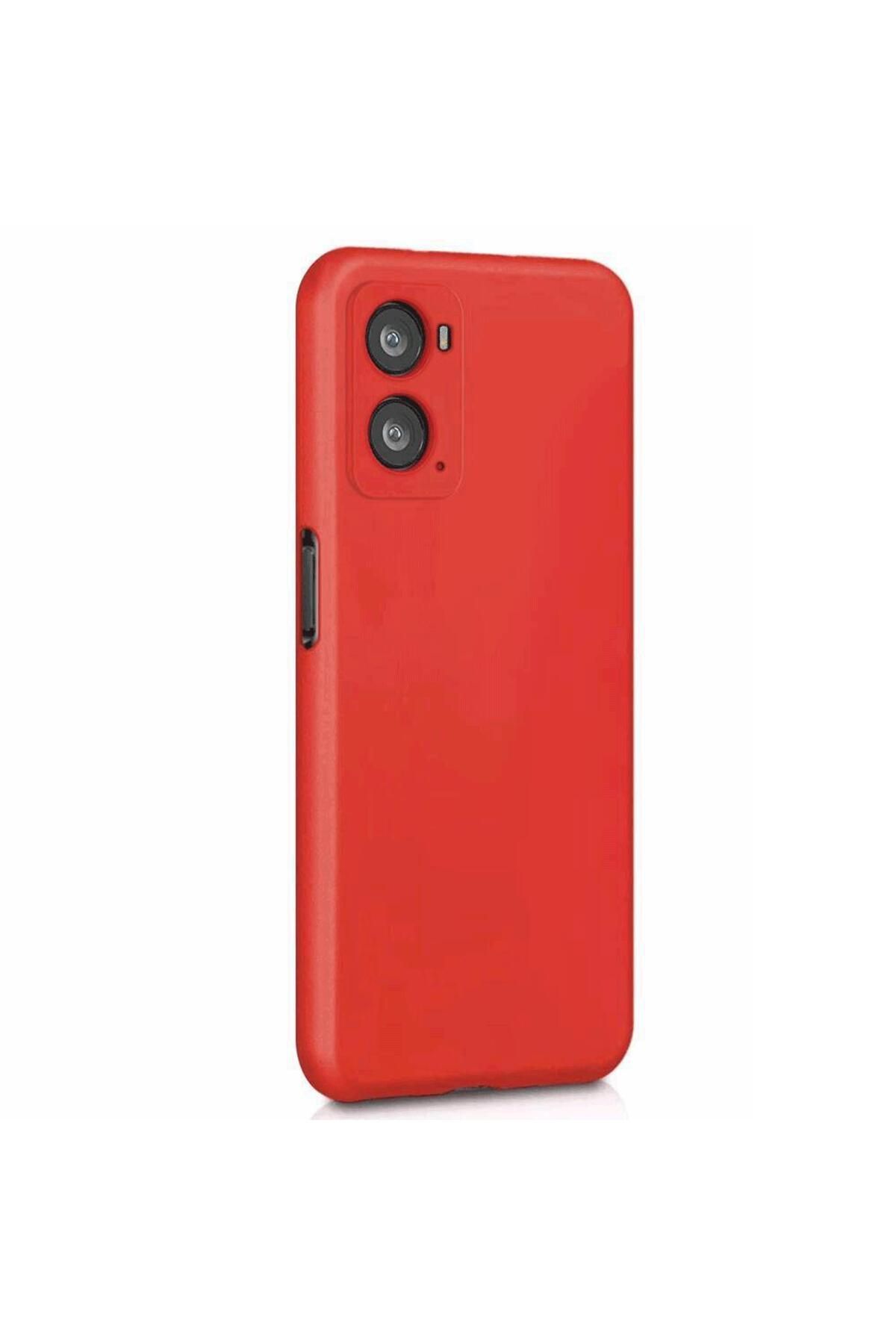 Tılsım Tekno Oppo A96 Kılıf Kamera Korumalı Silikon Rubber Arka Kapak