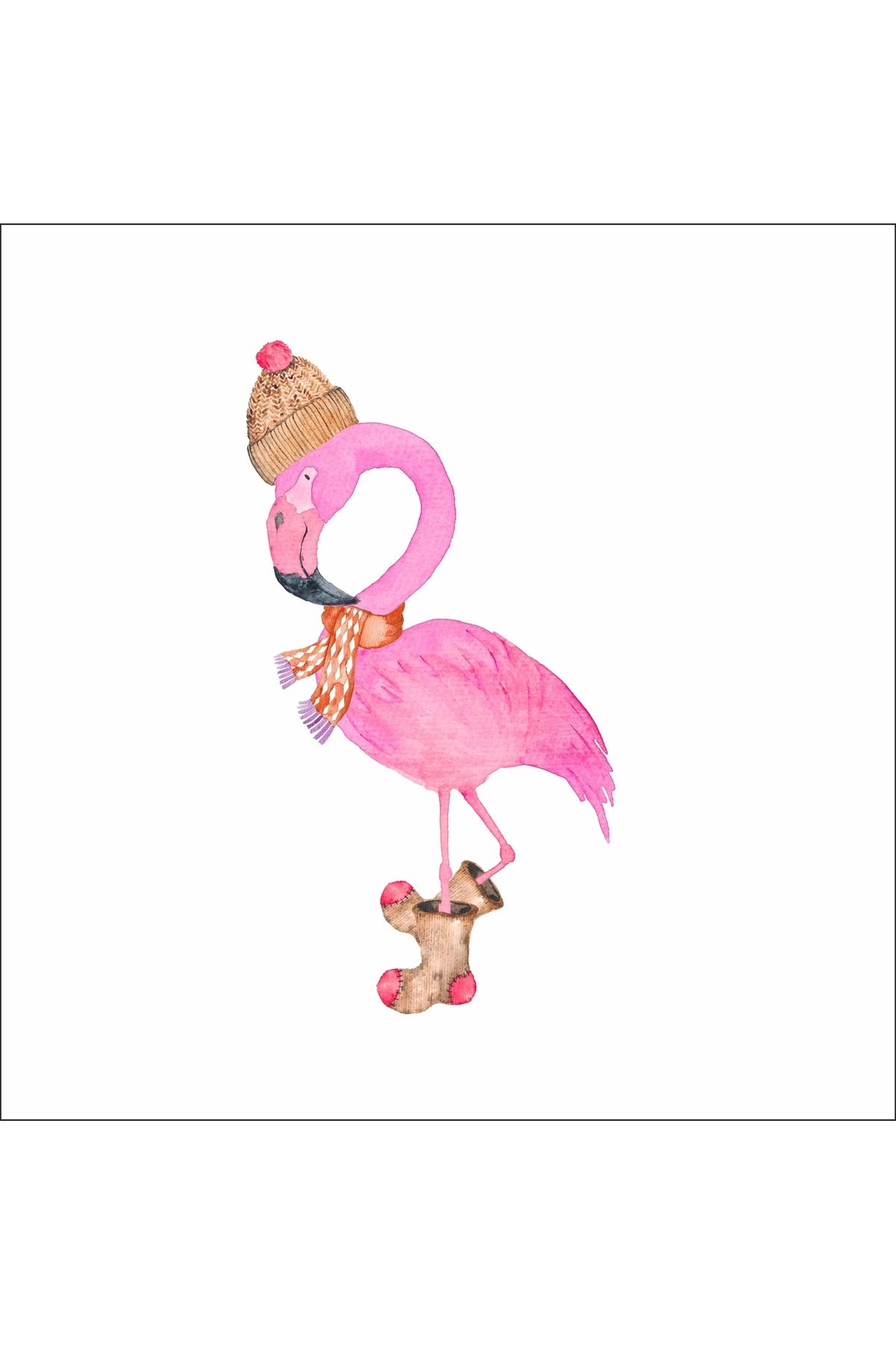Reysa Tasarım Flamingo Duvar Sticker