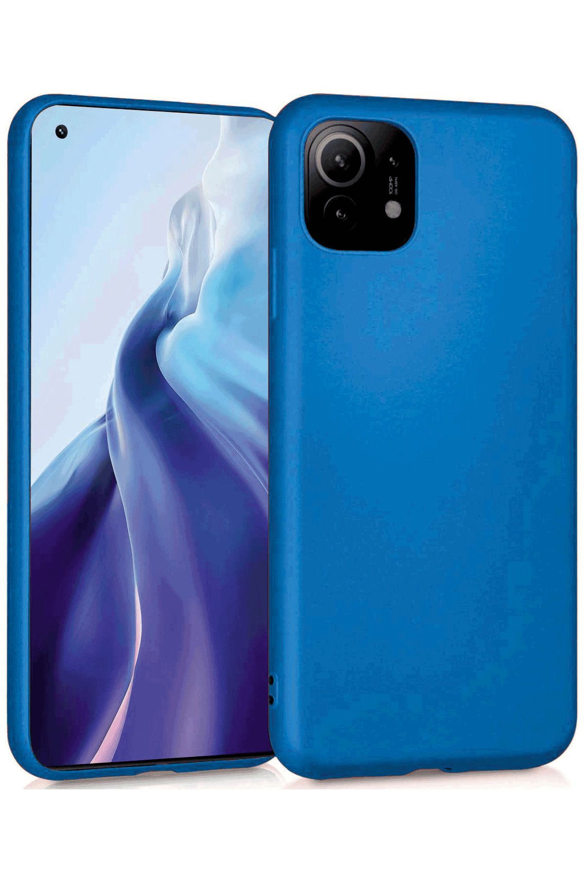 Tılsım Tekno Xiaomi Mi 11 Lite Kılıf Kamera Korumalı Silikon Rubber Arka Kapak