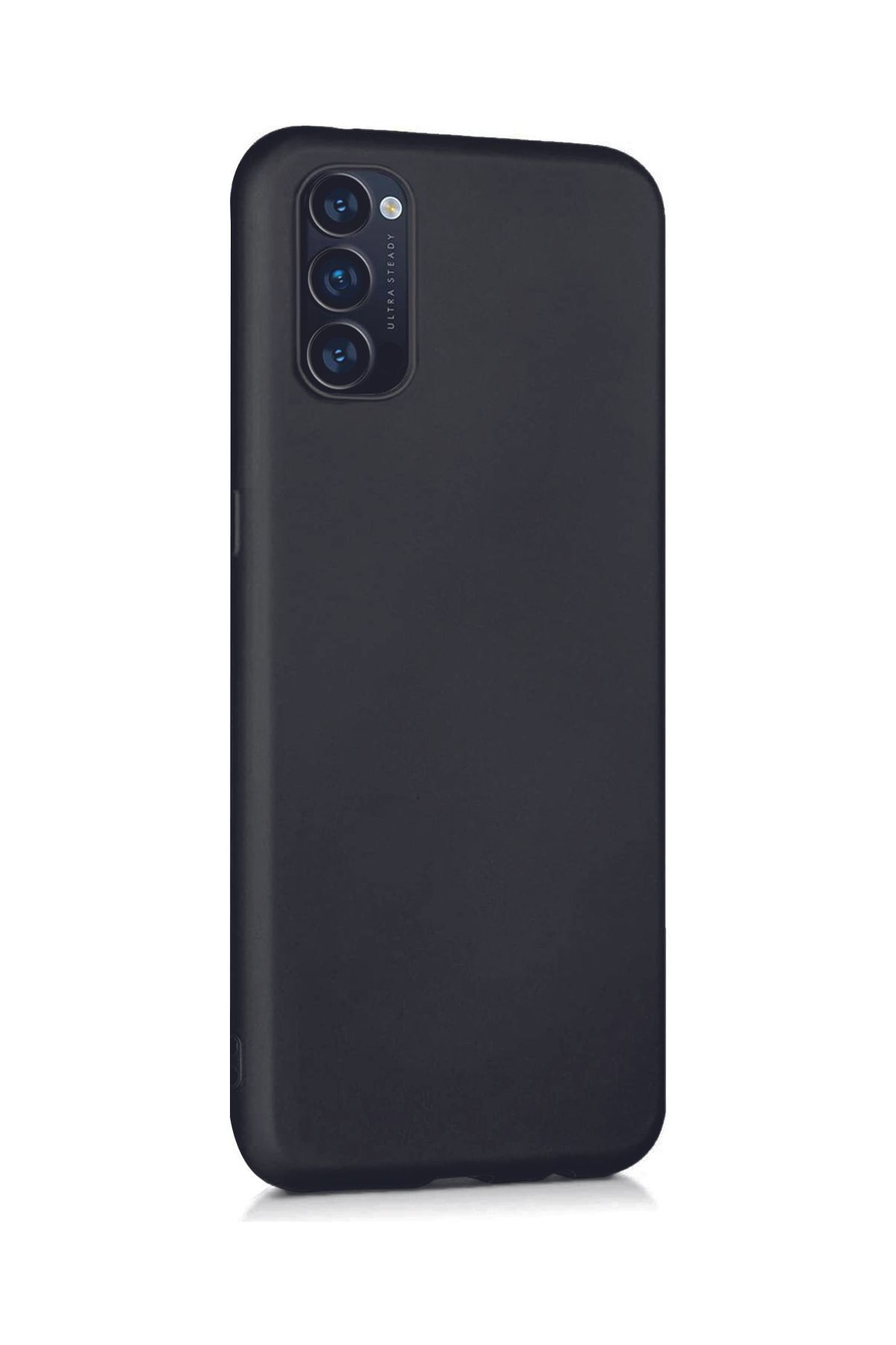 Tılsım Tekno Oppo Reno 4 Kılıf Kamera Korumalı Silikon Rubber Arka Kapak