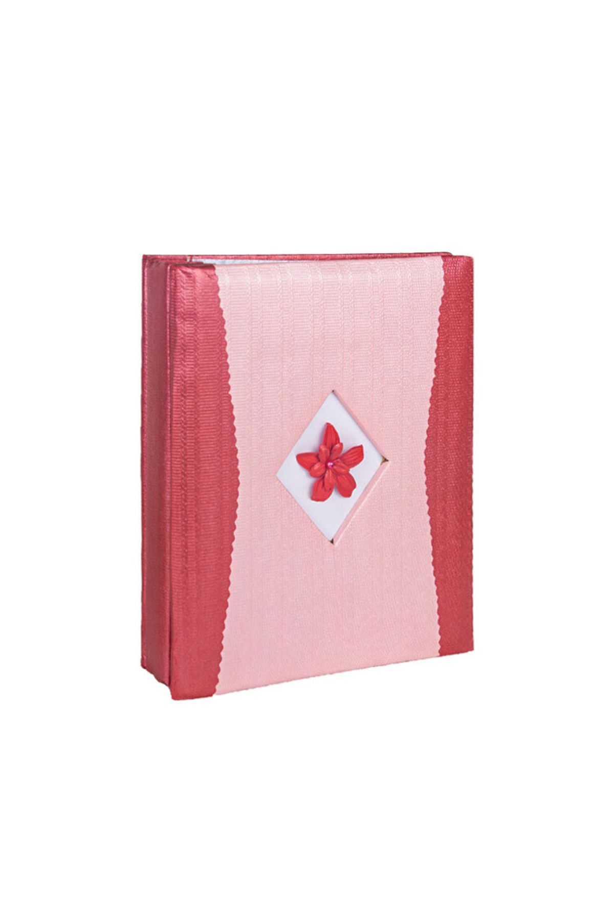 best hediye 60 lık 15x21 cm Fotoğraf Albümü-pembe çiçek