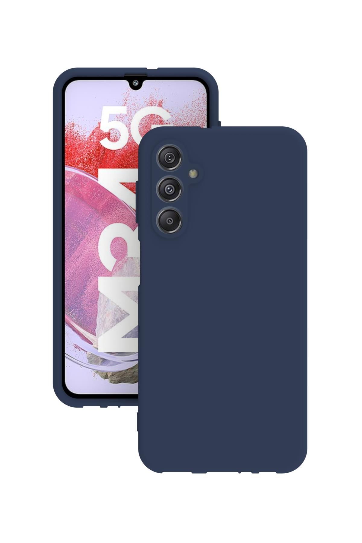 Tılsım Tekno Samsung Galaxy M14 5G Kılıf Kamera Korumalı Silikon Rubber Arka Kapak