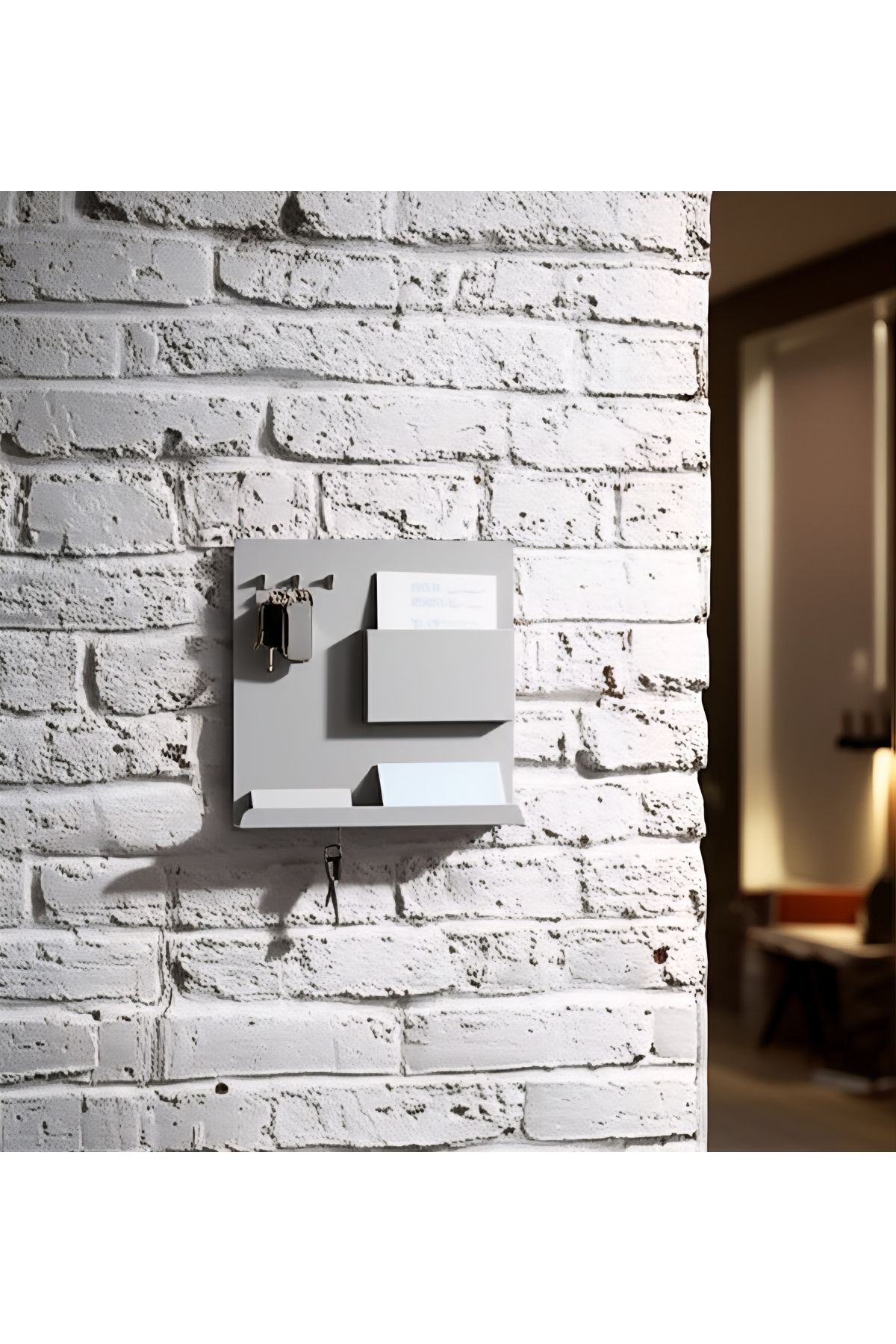 VoomeDesign Metal Duvar Rafı Anahtarlığı