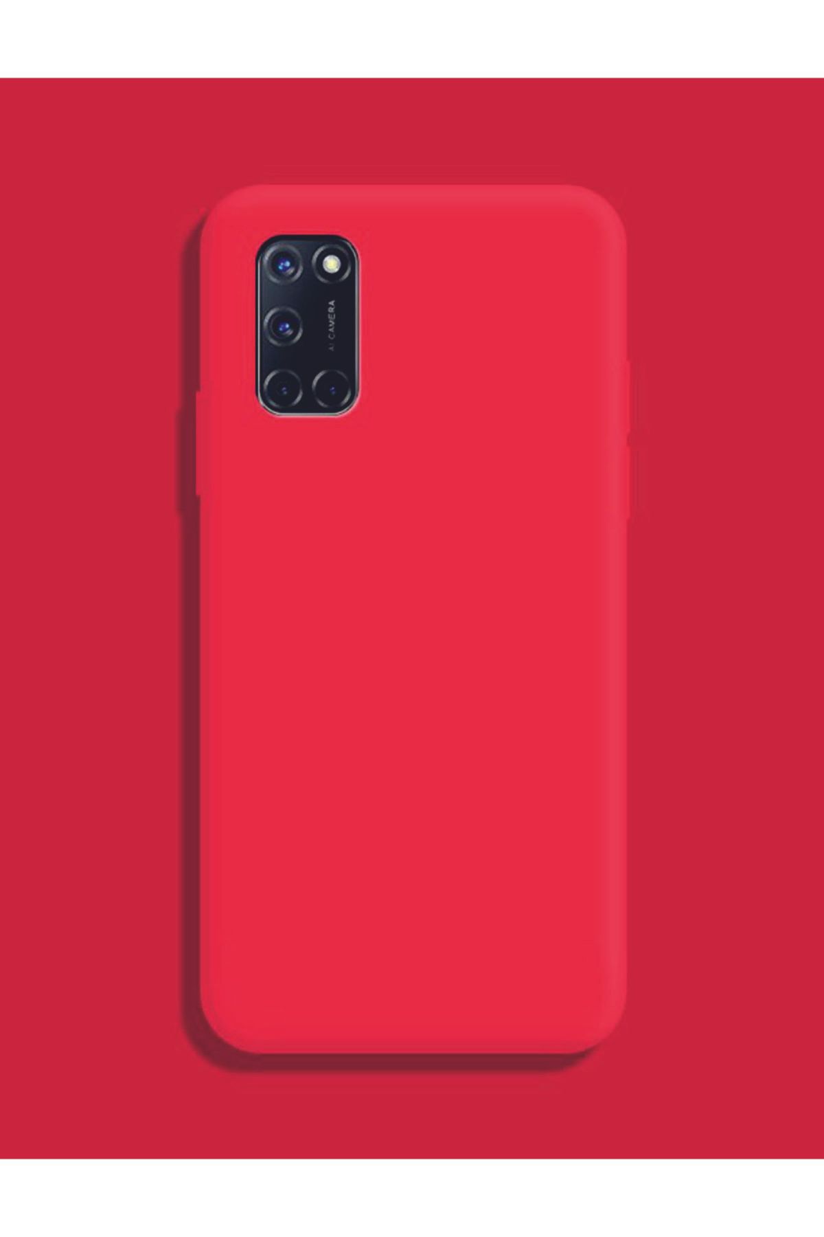 Tılsım Tekno Oppo A52 Kılıf Kamera Korumalı Silikon Rubber Arka Kapak