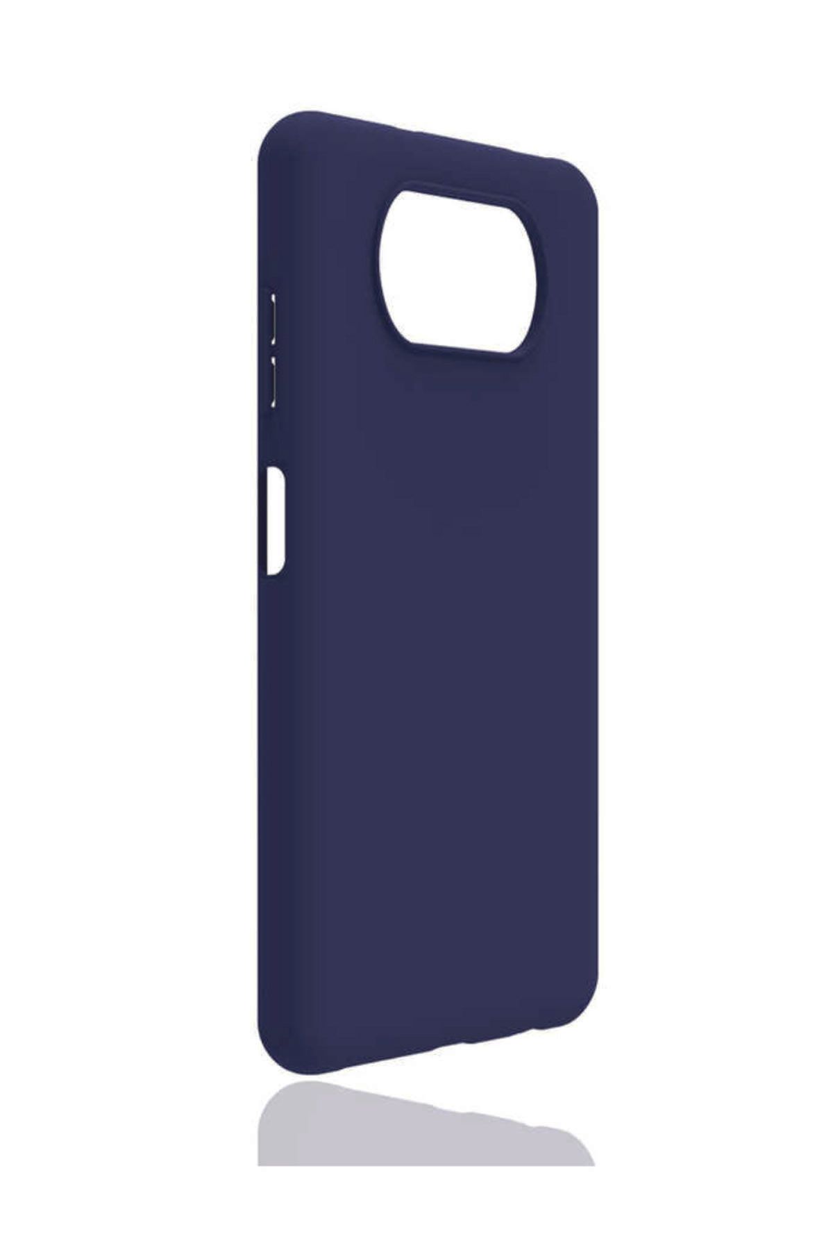 Tılsım Tekno Xiaomi Poco X3 NFC Kılıf Kamera Korumalı Silikon Rubber Arka Kapak