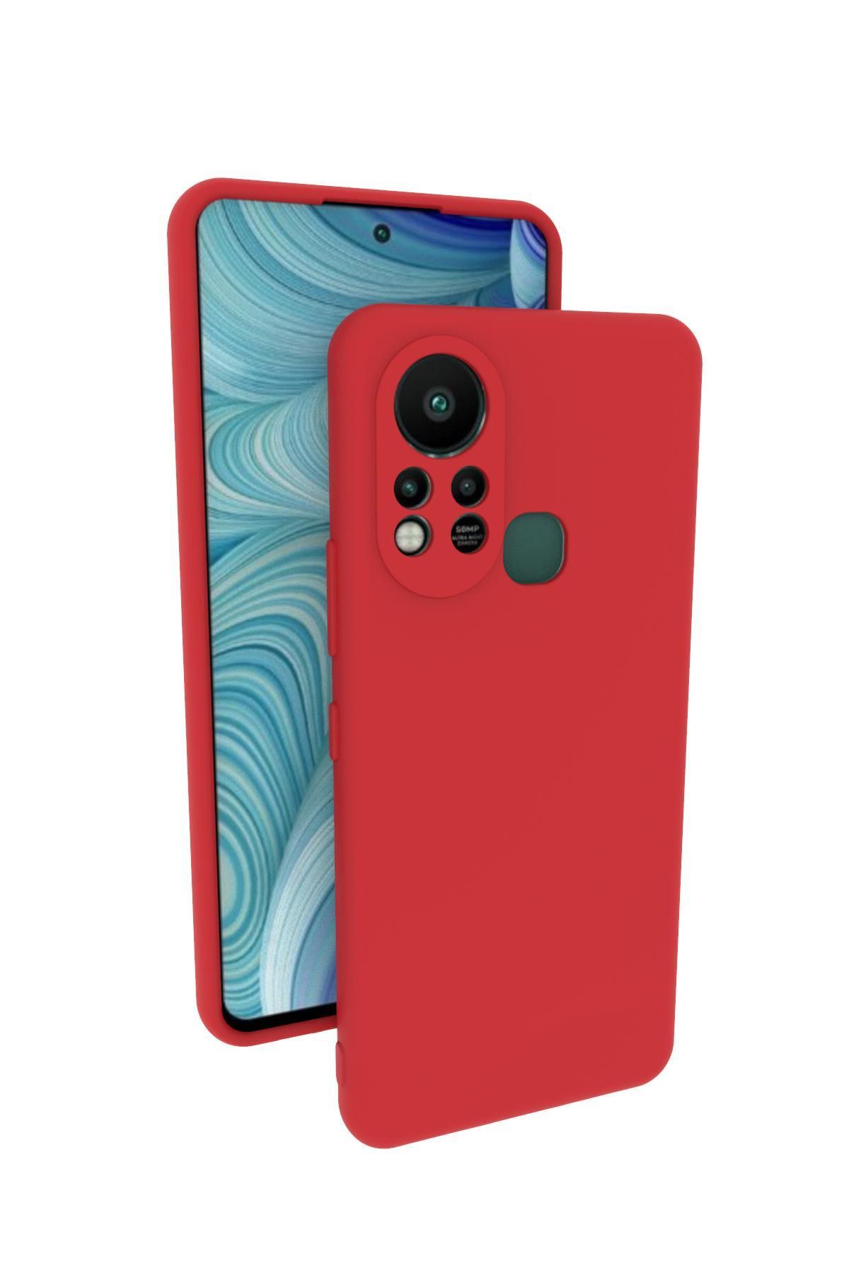 Tılsım Tekno Infinix Hot 11s Kılıf Kamera Korumalı Silikon Rubber Arka Kapak