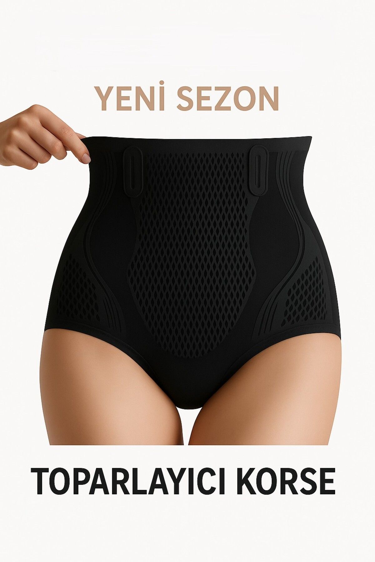 giyindegel kkKadın Yüksek Bel Toparlayıcı Korse | Seamless V-Control, Kaymaz Bel