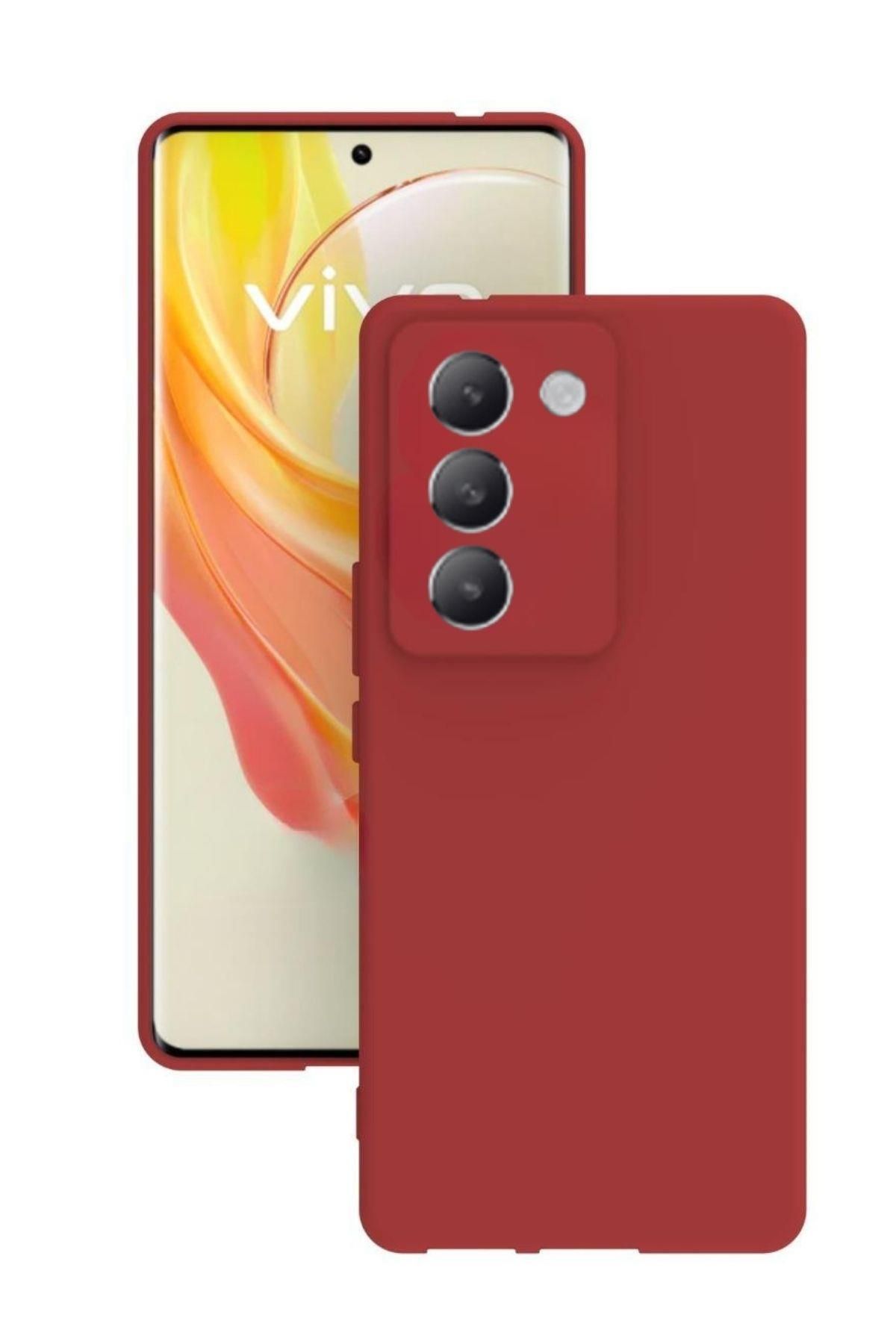 Tılsım Tekno Vivo V30 Lite Kılıf Kamera Korumalı Silikon Rubber Arka Kapak
