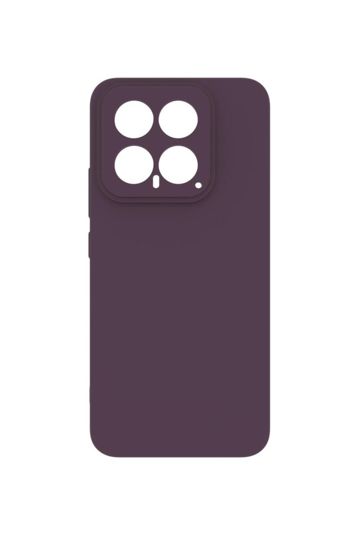 Tılsım Tekno Xiaomi Mi 14 Kılıf Kamera Korumalı Silikon Rubber Arka Kapak
