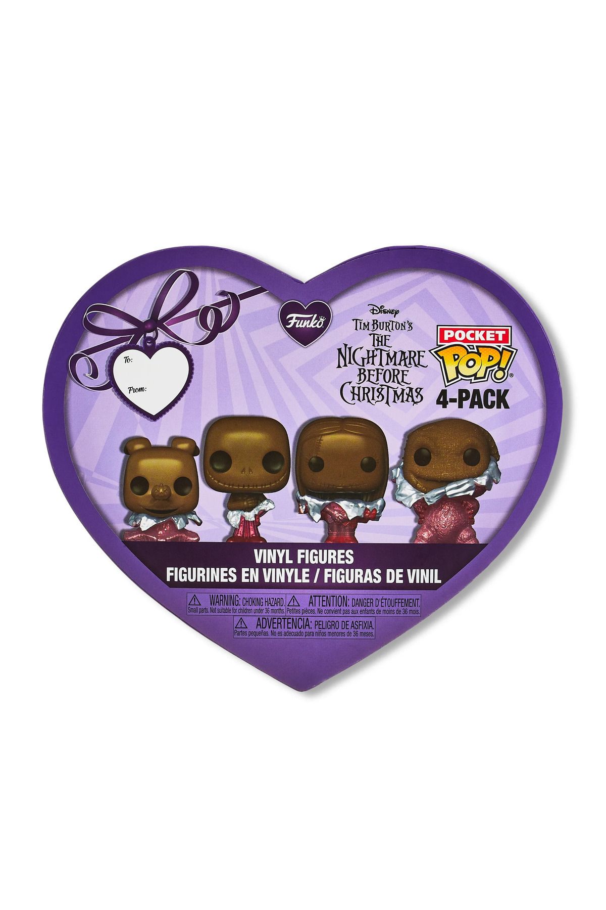 Funko Pocket Pop 4-Pack Disney The Nightmare Before Christmas - Vallentine's Box