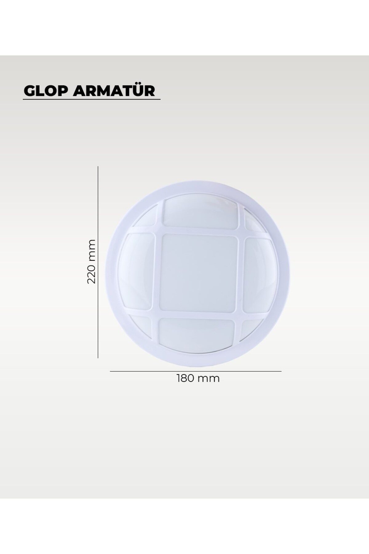 AC AYDINLATMA-30W Sinope Led Luminaire White Case White Light 2