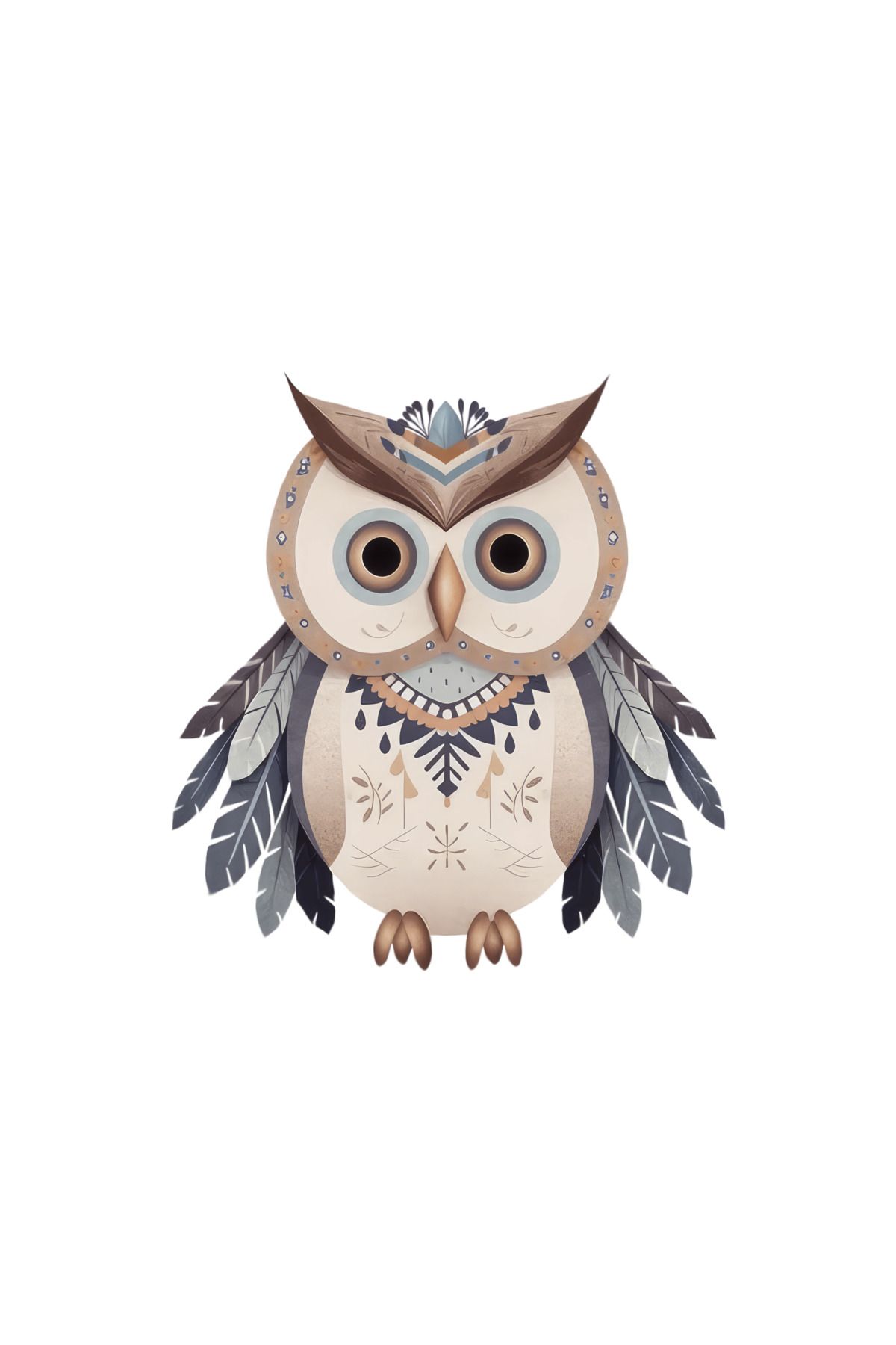 Reysa Tasarım Baykuş Duvar Stickerı