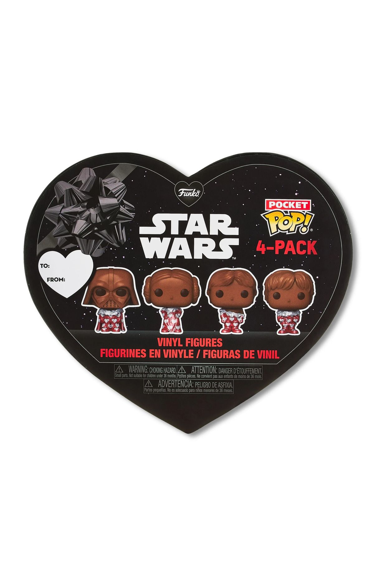 Funko Pop Pocket Pop 4-Pack Disney Star Wars Valentines Box