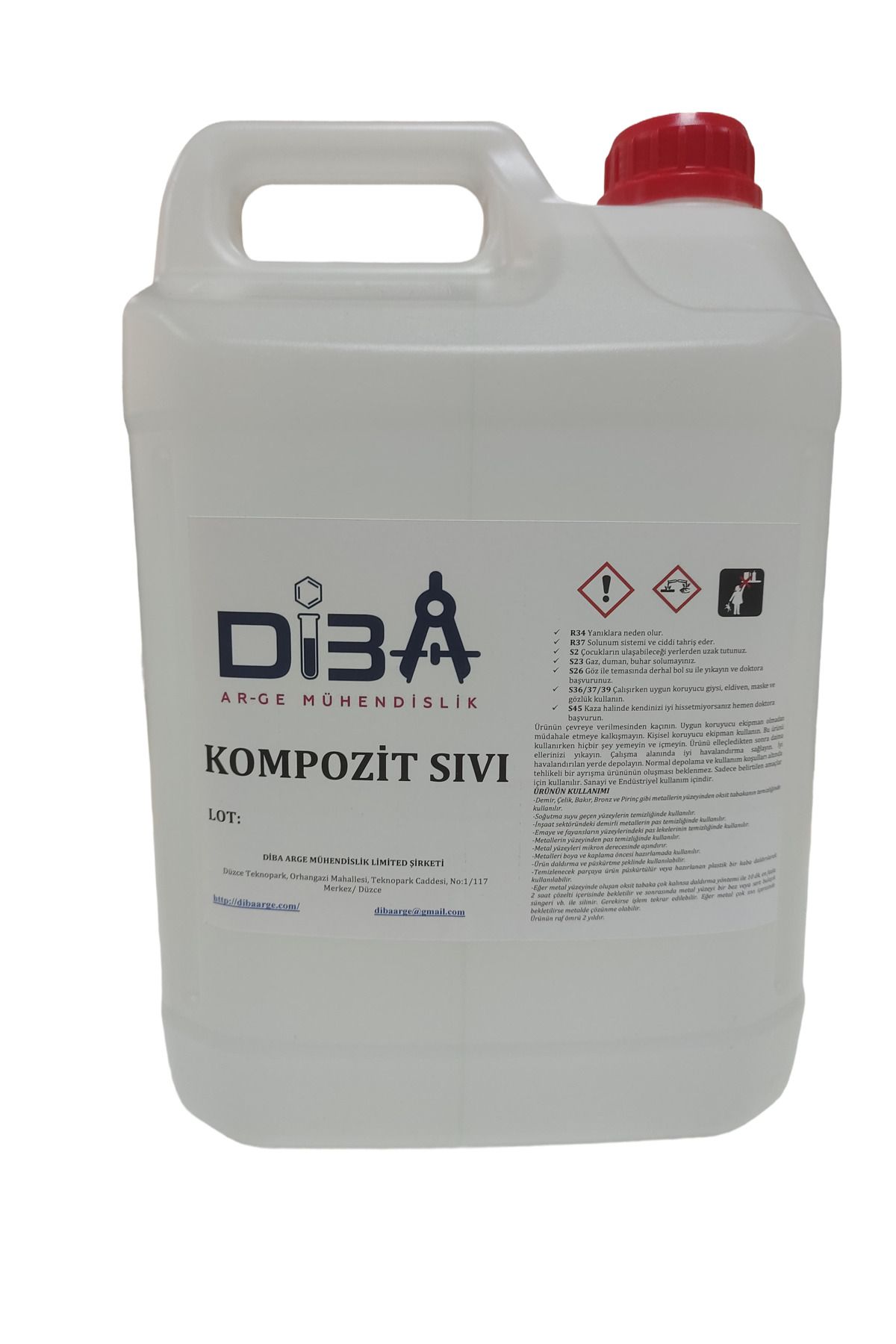 Diba DİBA KOMPOZİT SIVI - PAS SÖKÜCÜ