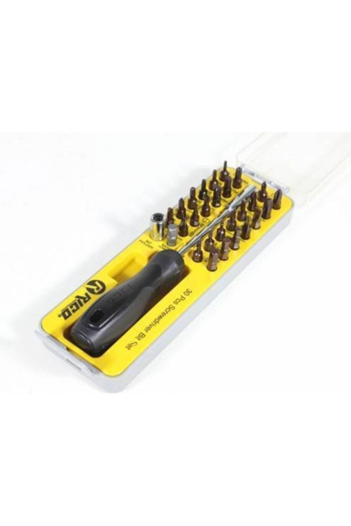 Rico 1/4” 30 Adet Şeffaf Bits Set