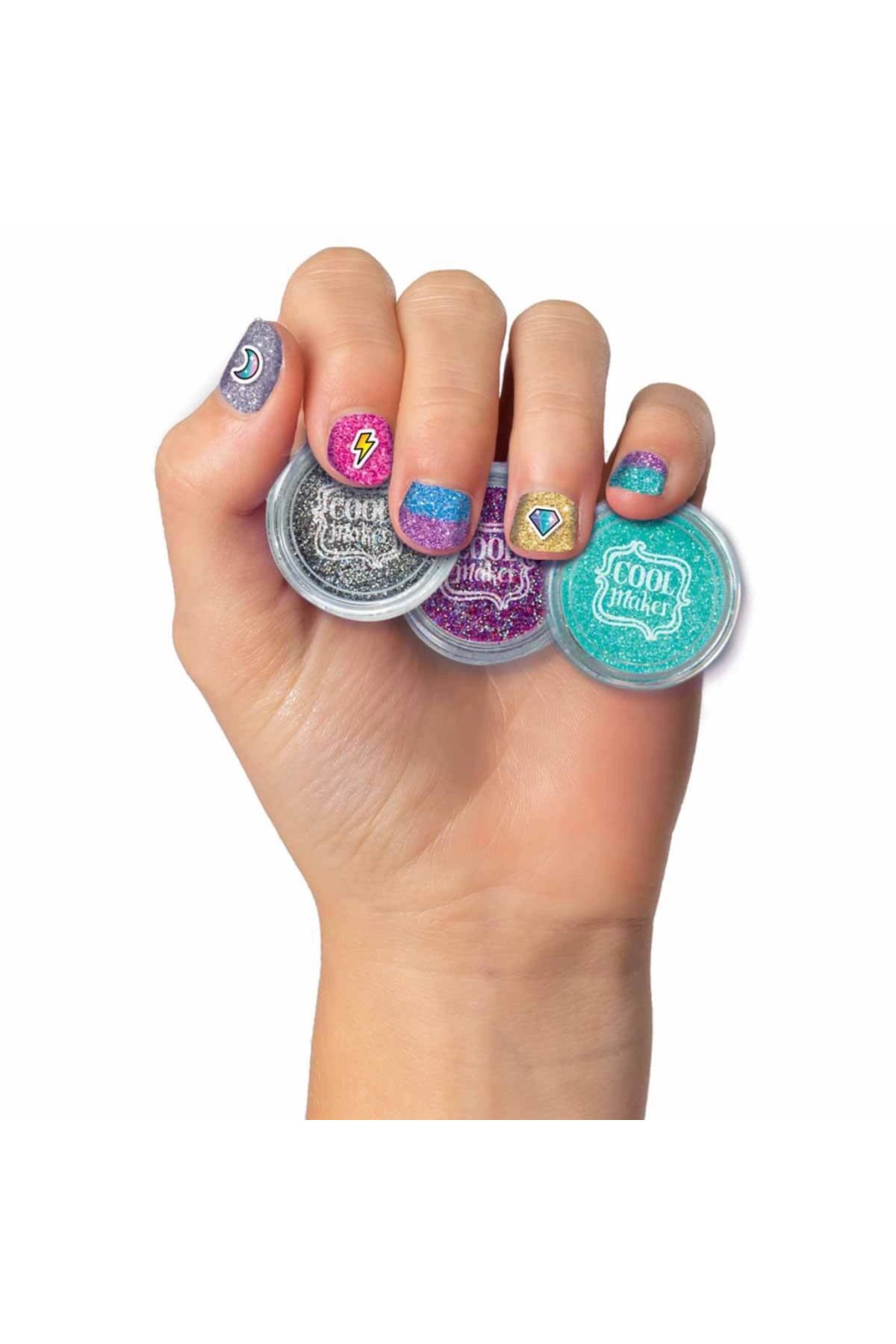NW NessiWorld Nessiworld Cool Maker Go Glam Parıltılı Tırnaklar