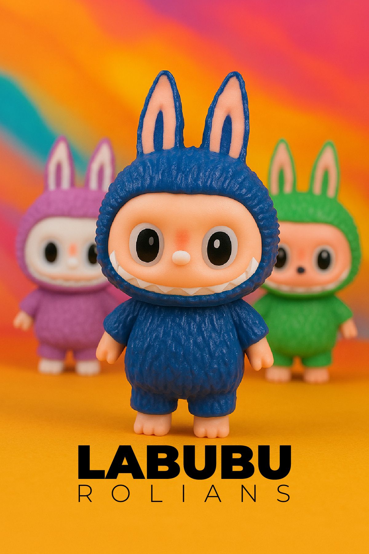 Pop Mart Labubu Labubu Sürpriz 3’lü Figür Seti - Koleksiyonluk Karakter ( 3 Adet )