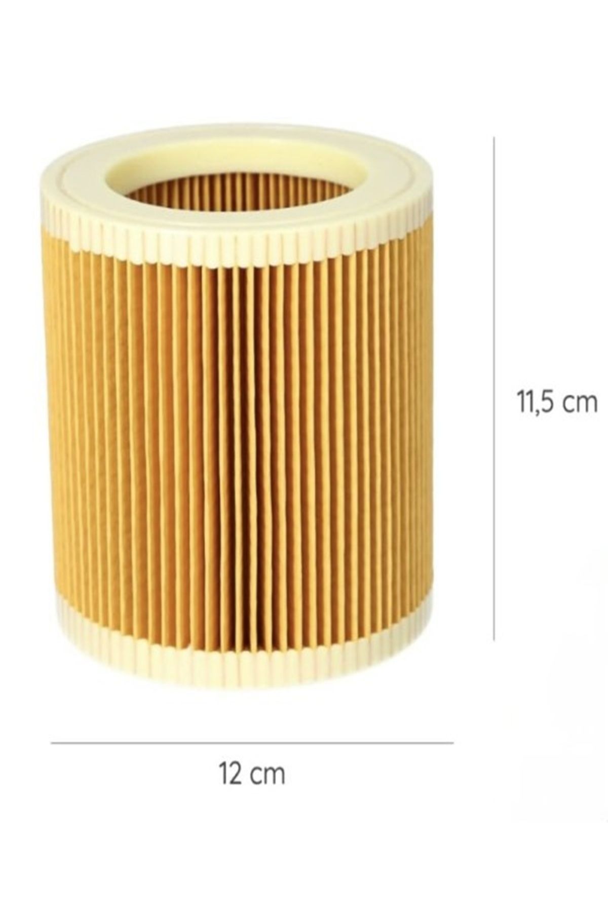 HGNM E Trading Karcher WD2 / WD3 Silindirik Filtre - HF099.02