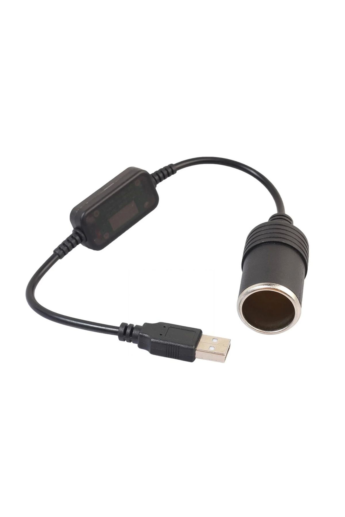 shopwave USB 2.0 5 VOLT - 2 AMPER TO 12 VOLT - 0.8 AMPER ÇAKMAK FİŞİ DİŞİ ÇEVİRİCİ (5047)