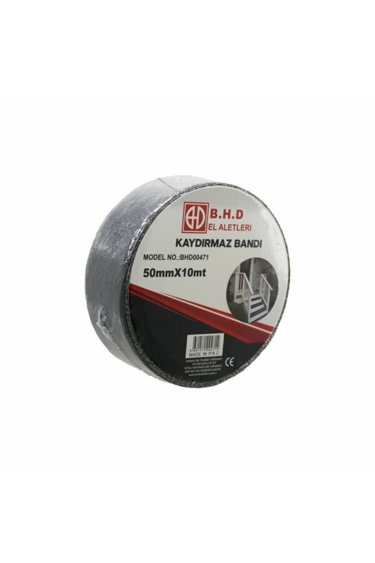 Acousticworld Kaydırmaz Siyah Bant 50 mm X 10 mt