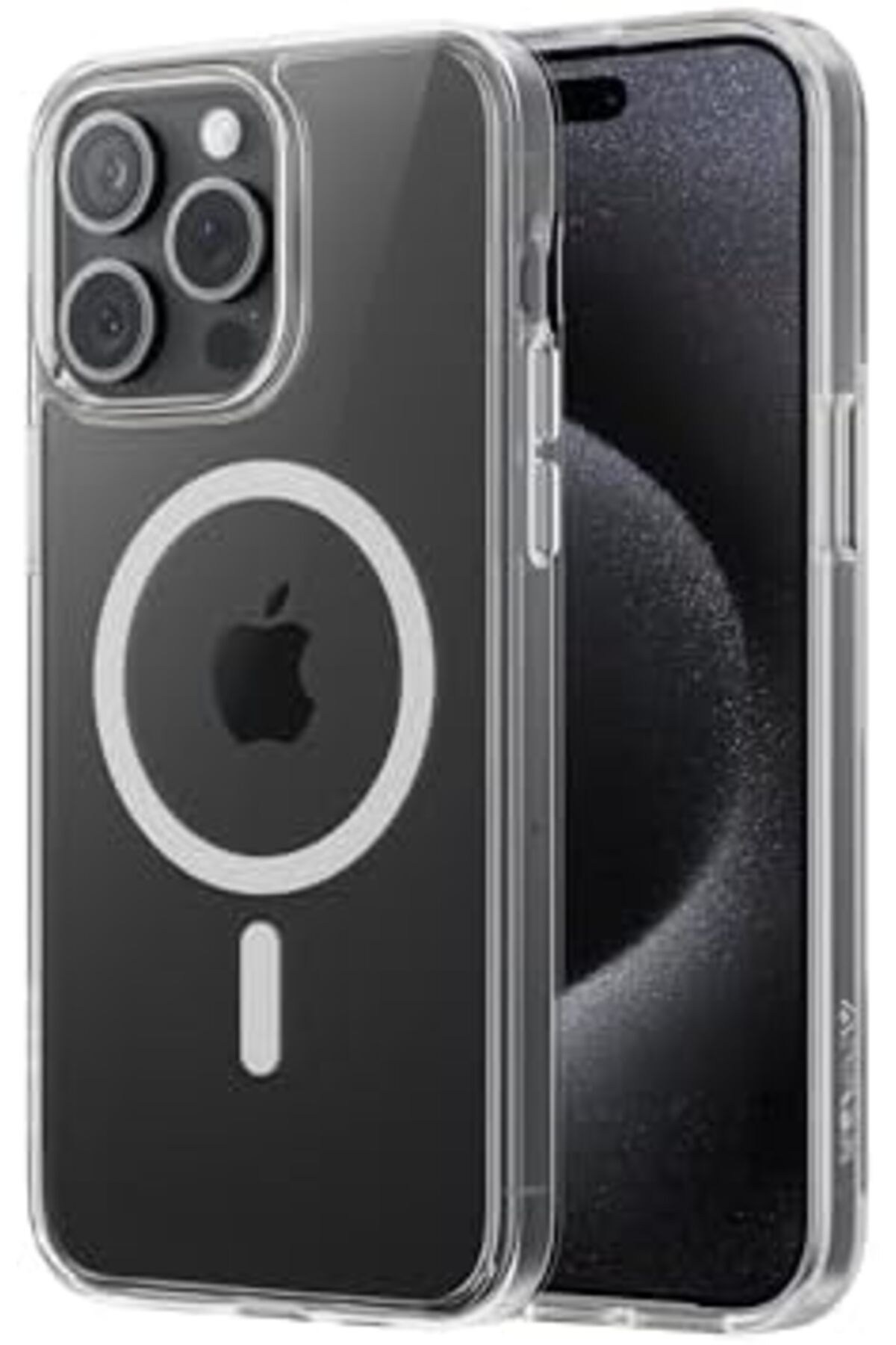 Anker-جراب حماية مغناطيسي شفاف لهاتف iPhone 15 Pro - نحيف للغاية ومتين مع MagSafe C 2