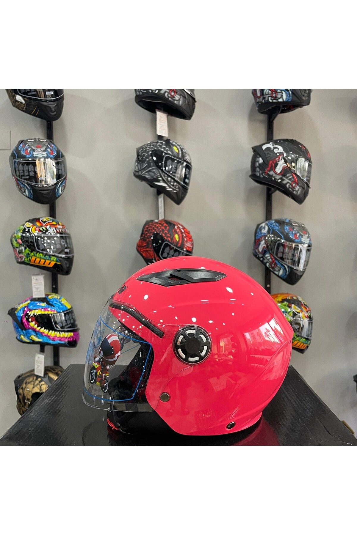 Free-M FR-205 Çocuk Yarım Kask