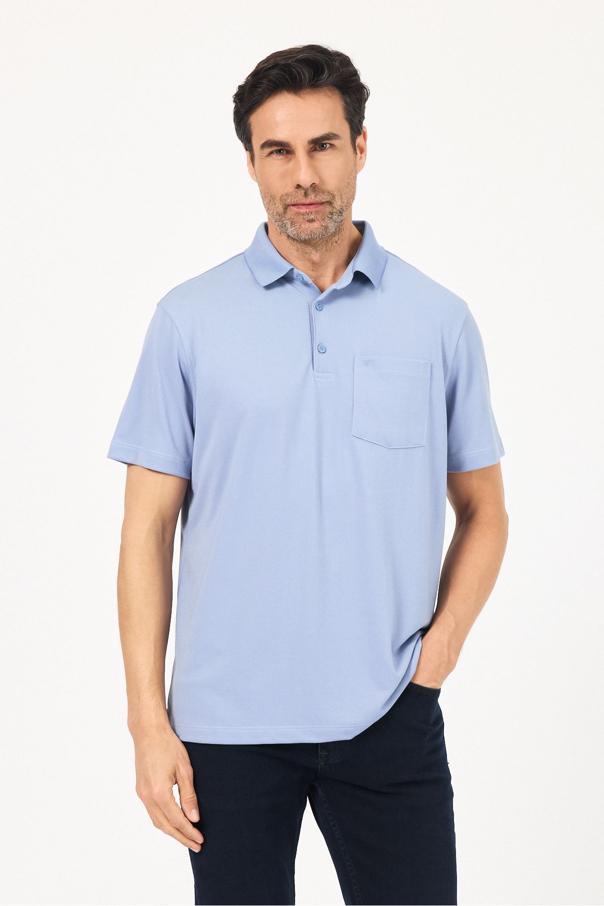 Wellalux Erkek Cepli Polo Yaka T-shirt