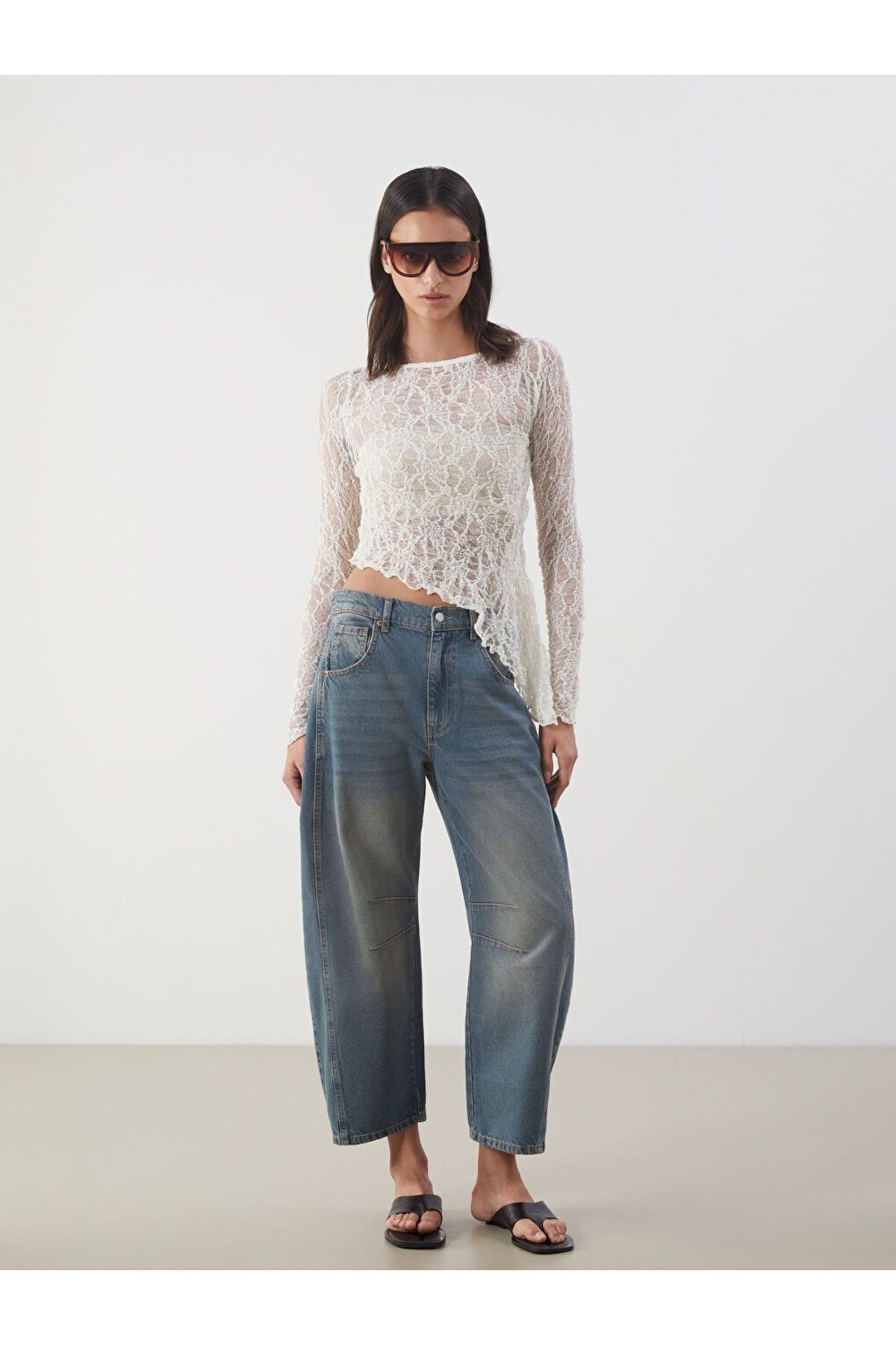 LC Waikiki LCW Jeans Balloon Fit Kadın Jean Pantolon