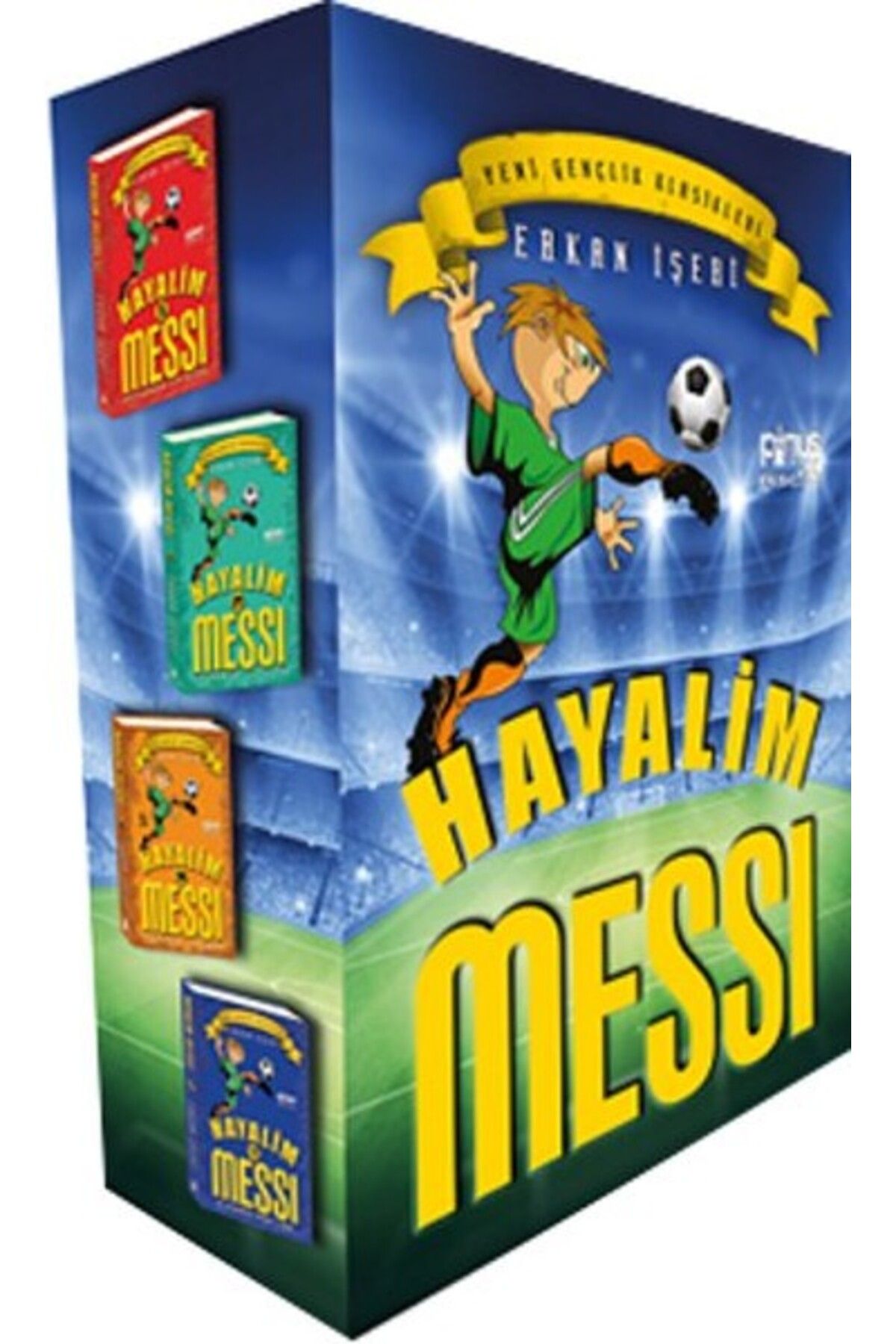 Pinhan Yayıncılık Hayalim Messi Seti - 4 Kitap Kutulu