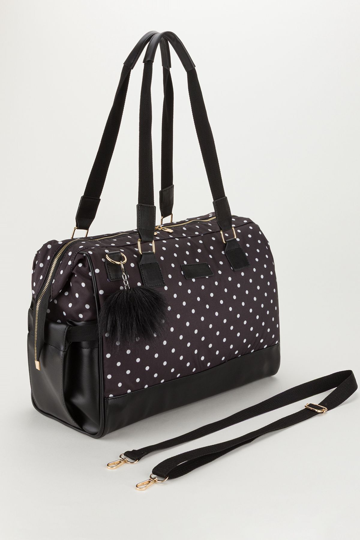 Halk Sepeti Anne Bebek Bakım Omuz-El Çantası Alaçatı Model Geniş Hacimli Termal | Termos Biberon Göz Su Geçirmez fotoğrafı 3 (önizleme)