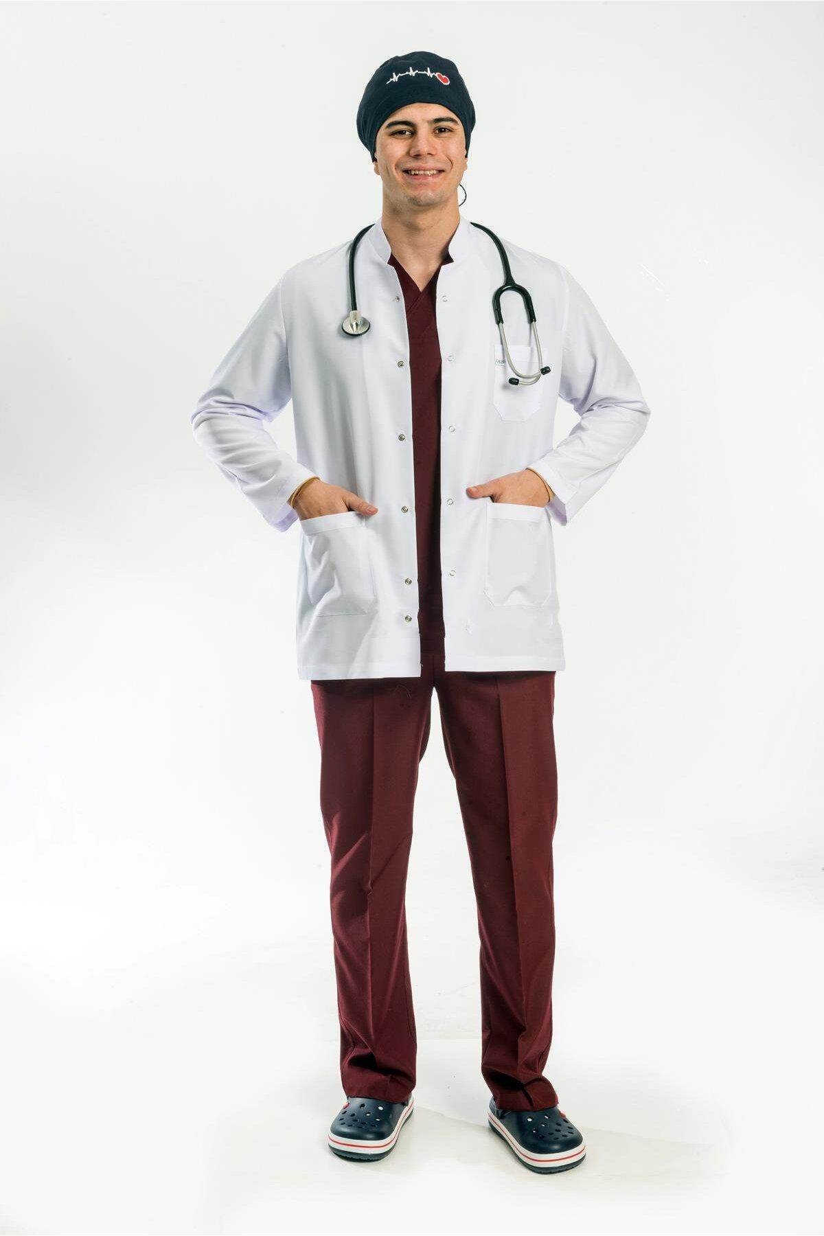 ASFORMA Doktor Önlüğü - Hakim Yaka Kısaboy