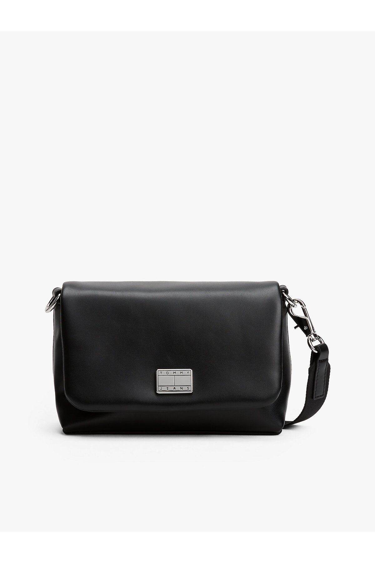Tommy Hilfiger Metal Logo Flap Crossbody Bag