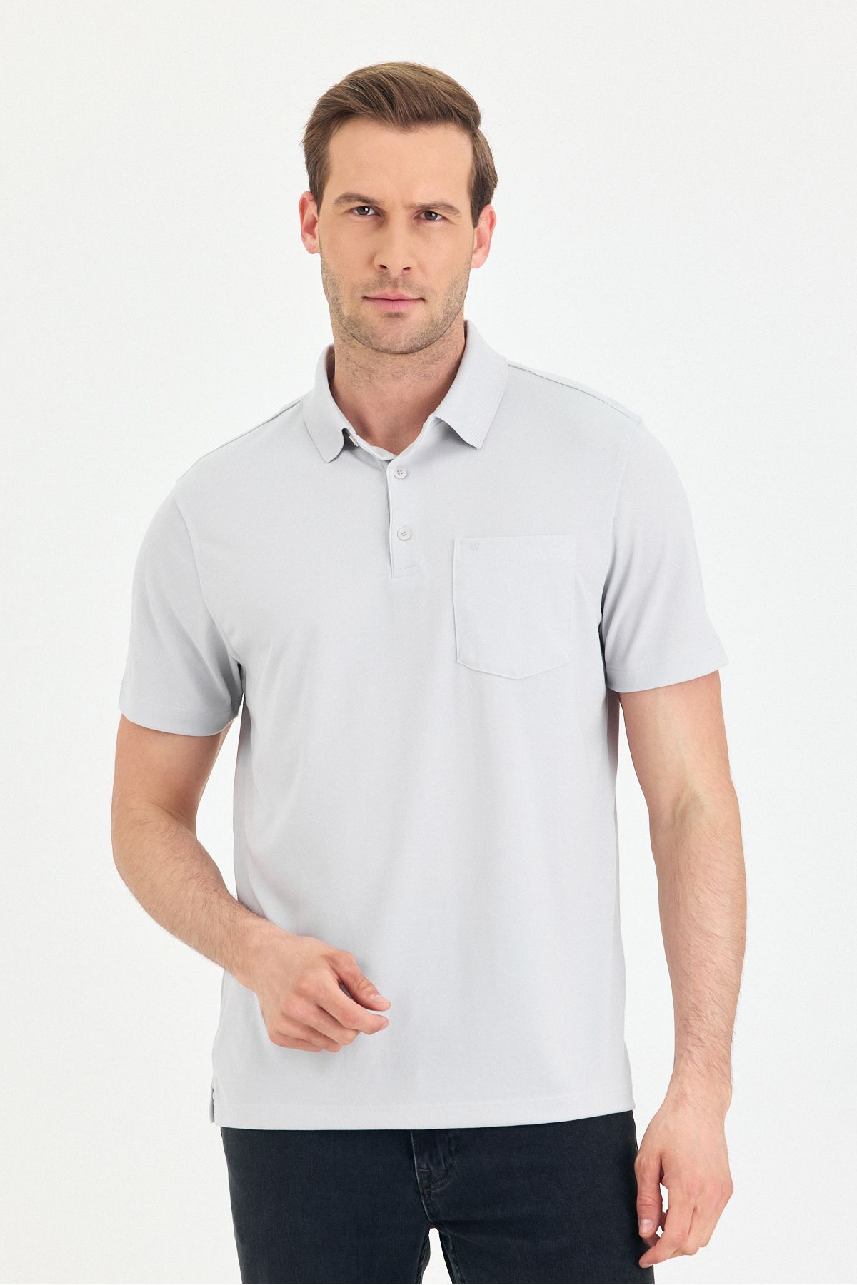 Wellalux Erkek Cepli Polo Yaka T-shirt