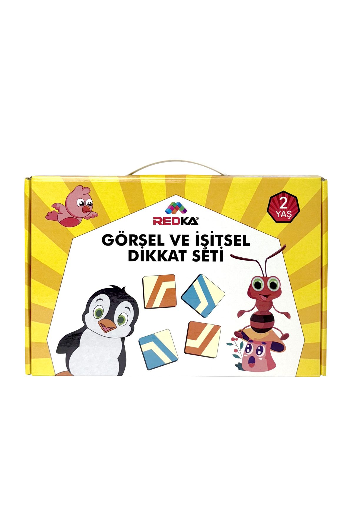 Redka Görsel Ve Işitsel Dikkati Güçlendirme Seti - 2 Yaş