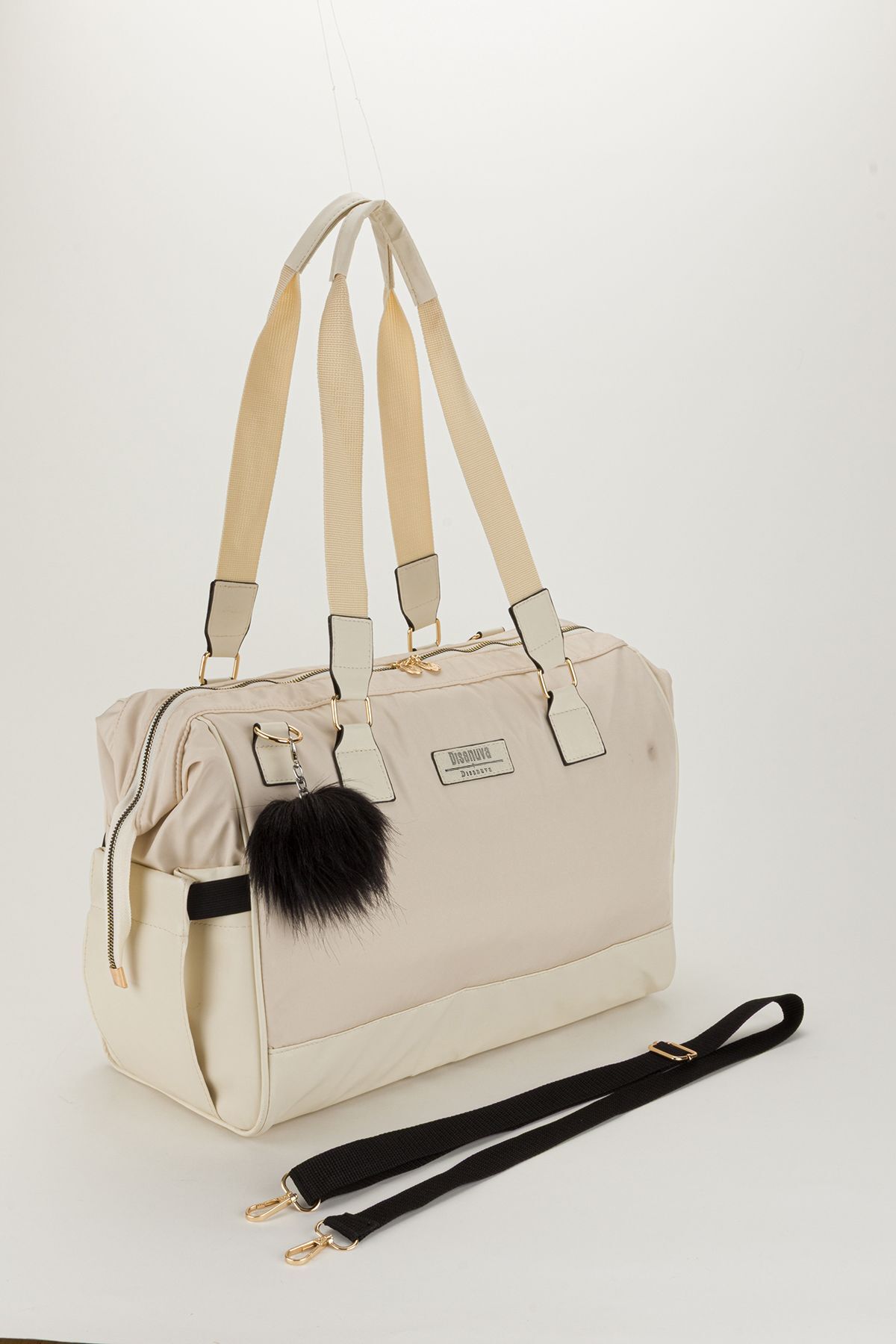 Halk Sepeti Anne Bebek Bakım Omuz-El Çantası Alaçatı Model Geniş Hacimli Termal | Termos Biberon Göz Su Geçirmez fotoğrafı 3 (önizleme)