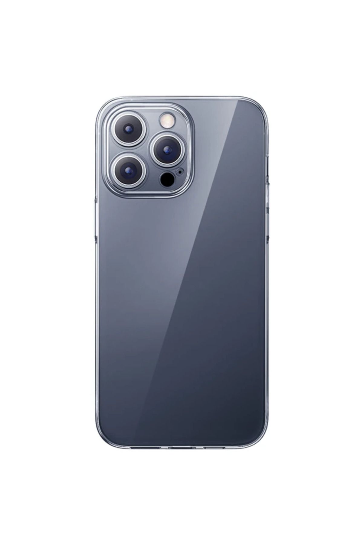 Marsilyan iPhone 15 Pro Max Lucent Serisi Ultra İnce Transparan Kılıf-(5775) - MCT6381-8586