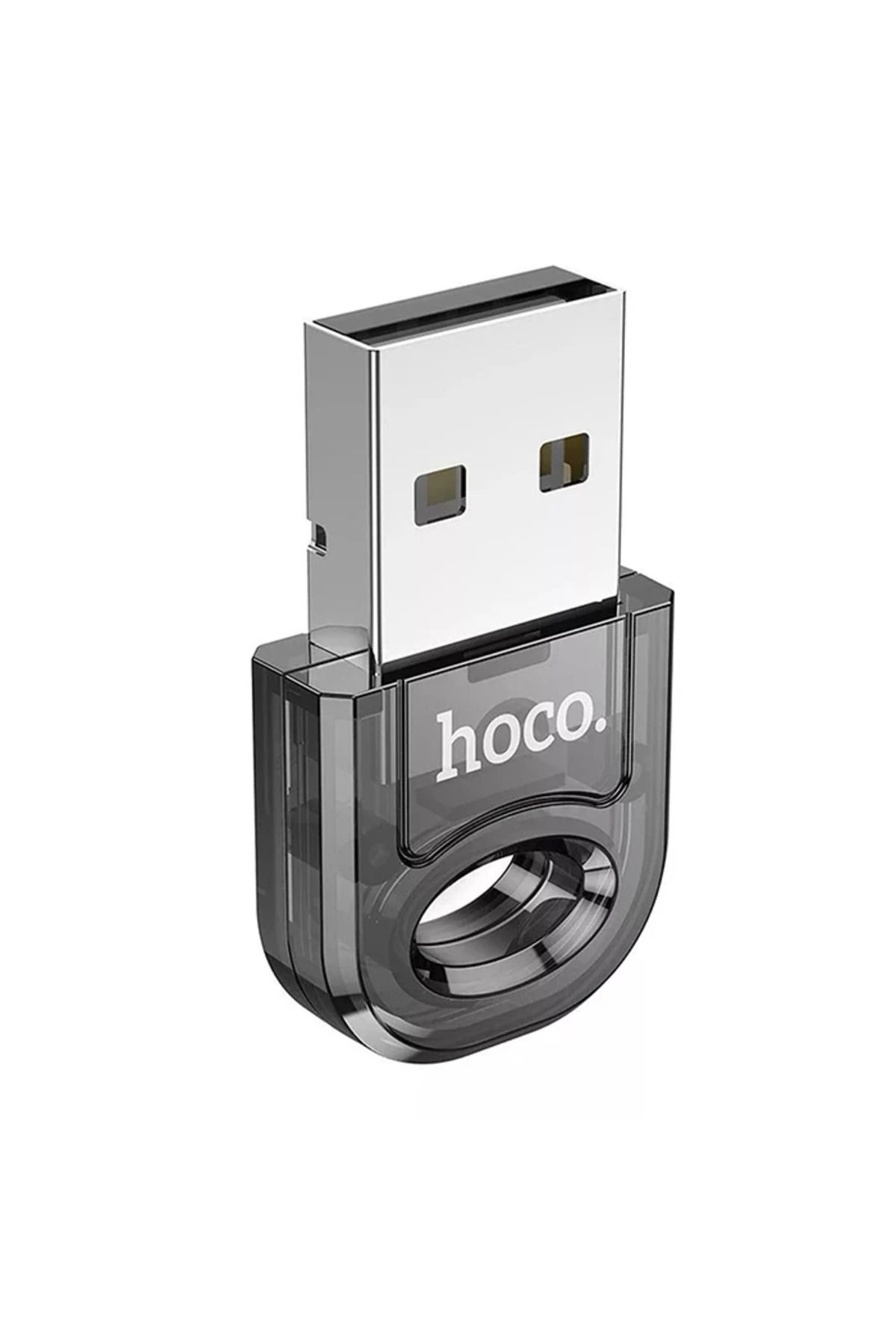Marsilyan Hoco UA28 Transparan USB Bluetooth 5.1 Mini Taşınabilir Bluetooth Alıcısı Adapt - MCT3626-3886