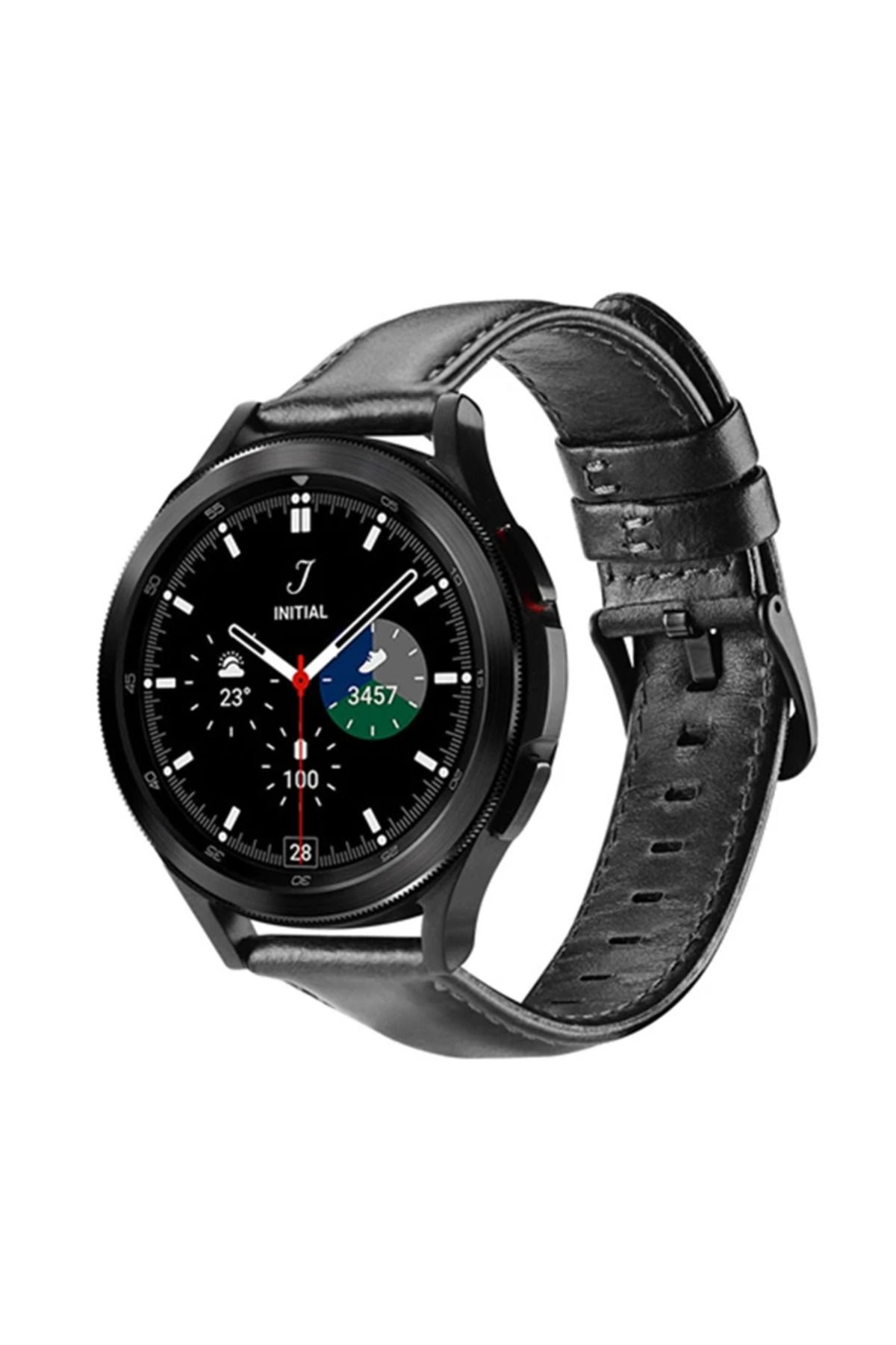 Notcraft Dux Ducis SM Galaxy Watch 20MM-Huawei GT2-GT3 42MM-Magic 2 42MM için Business Deri - NOTFRAFT8004