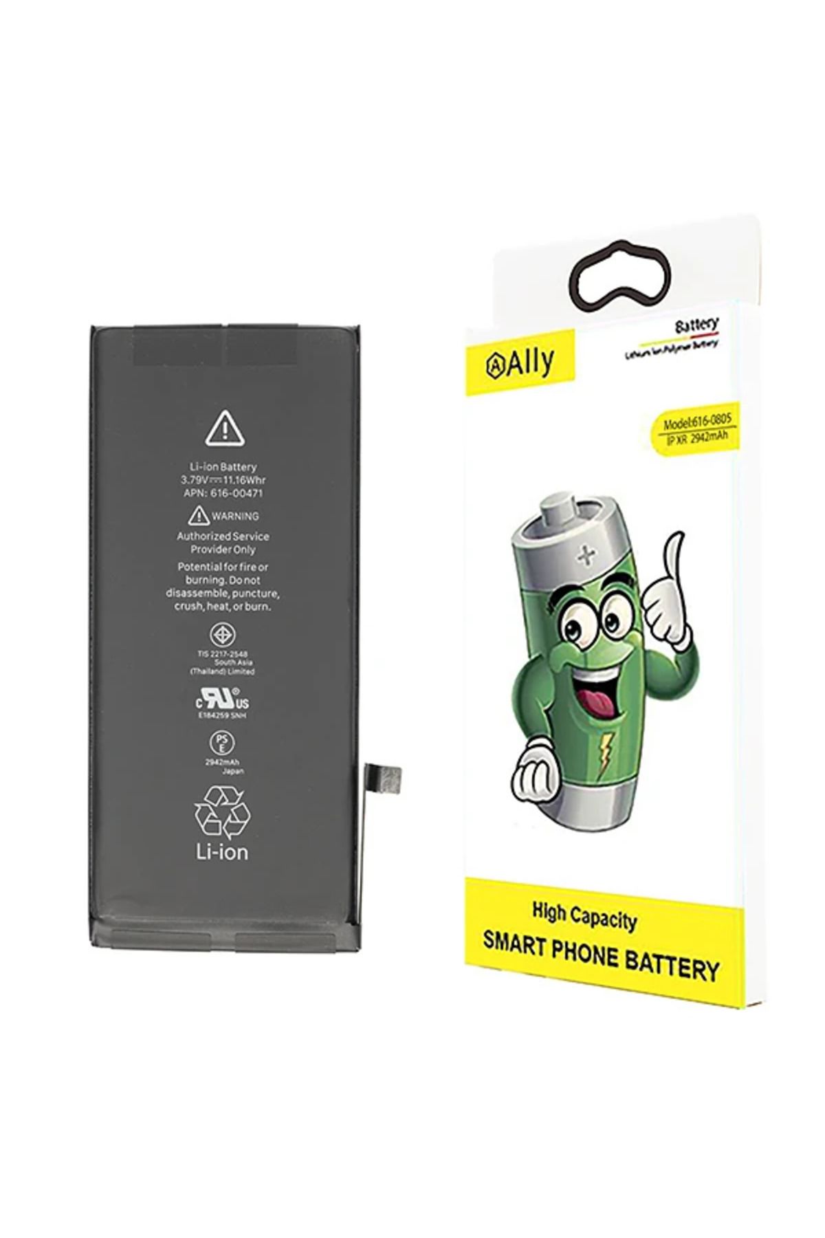 Uyguna Kapında ALLY iPhone XR 2942mAh Pil Batarya-(5775) - SVU1255-2234